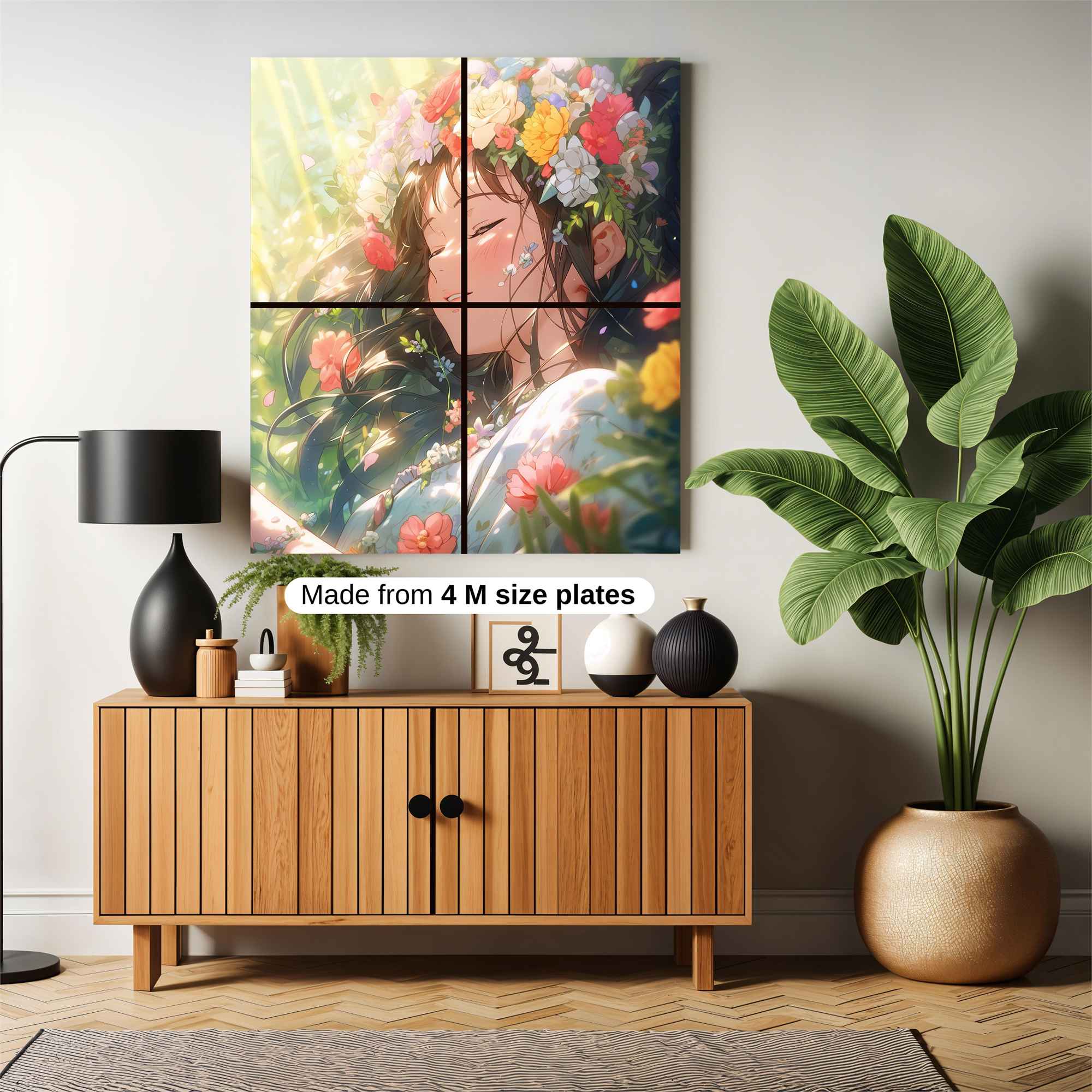 Floral Bliss Safe Wall Magnetic / M