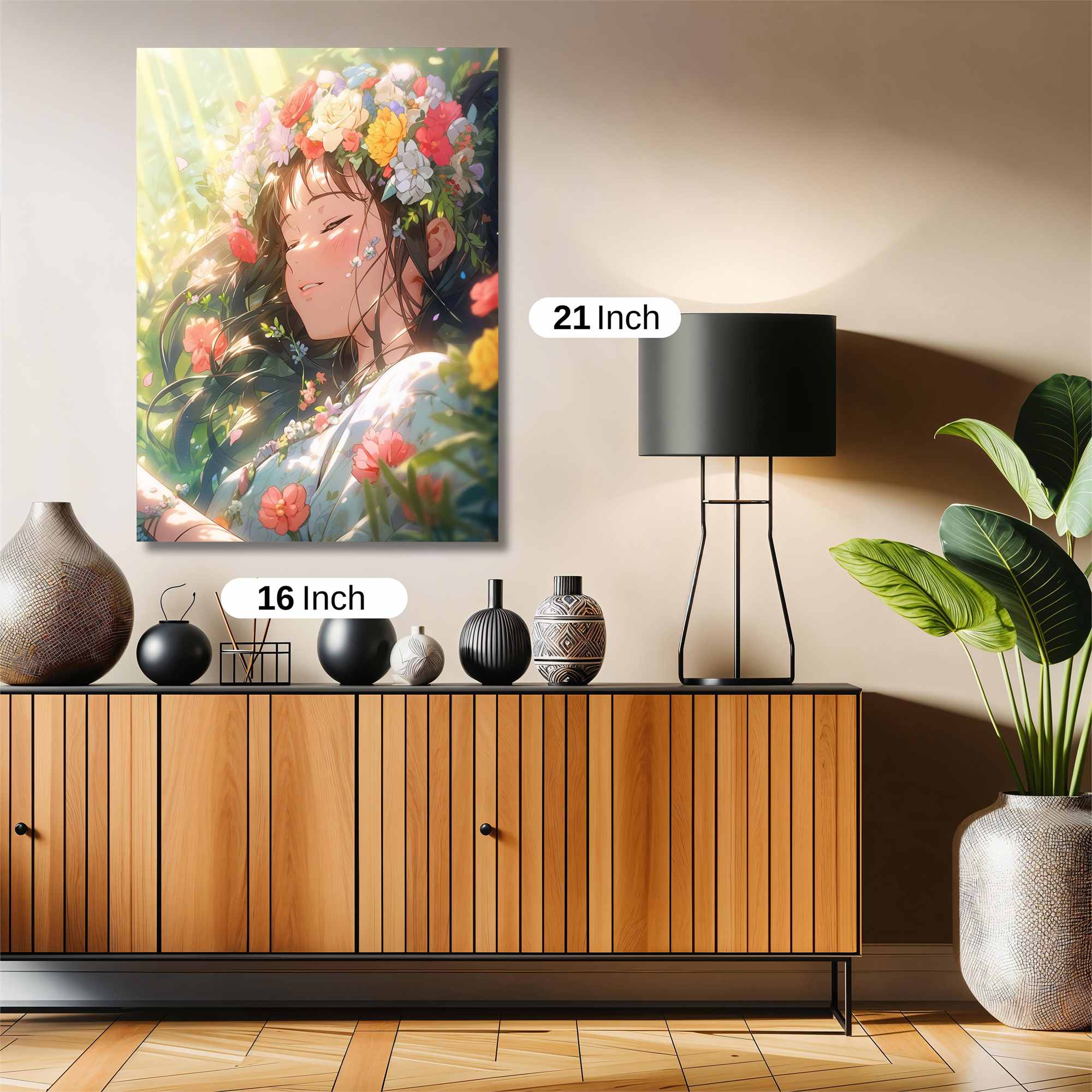Floral Bliss Safe Wall Magnetic / M