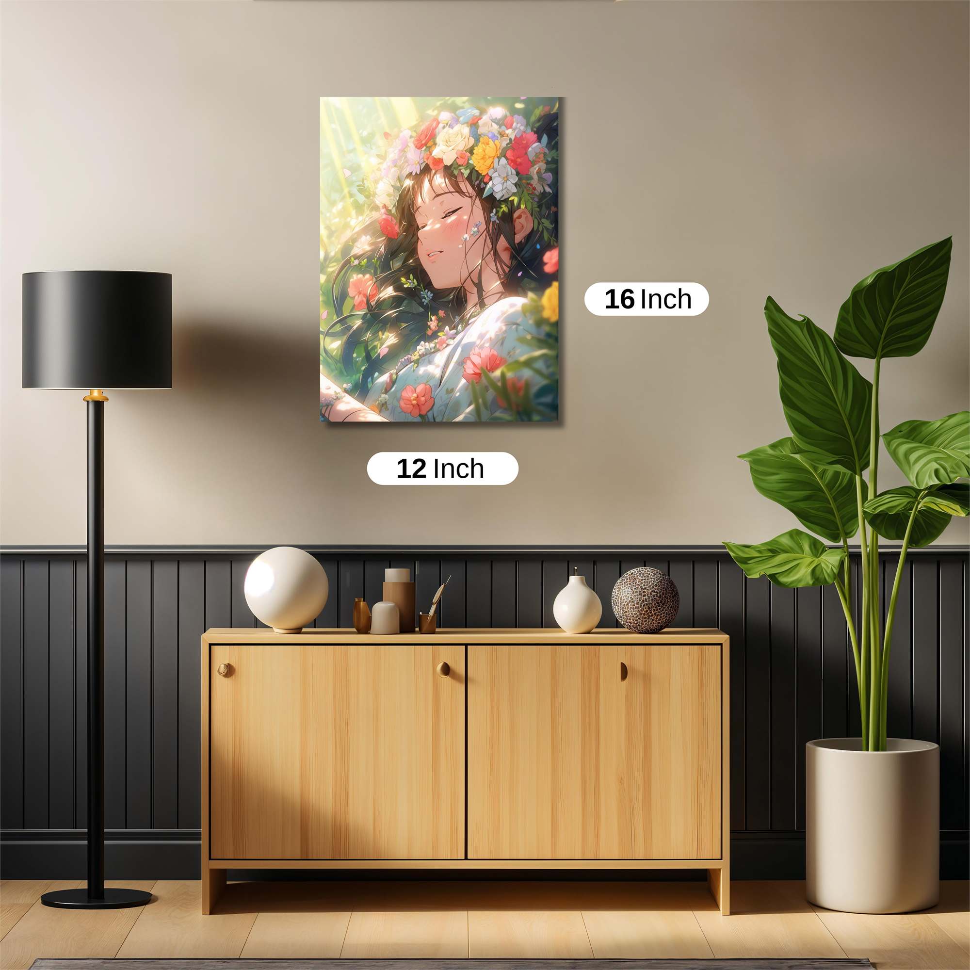 Floral Bliss Safe Wall Magnetic / M