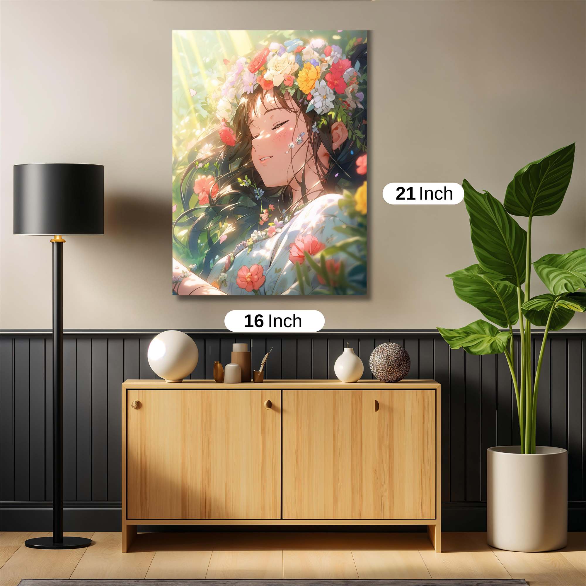 Floral Bliss Safe Wall Magnetic / M