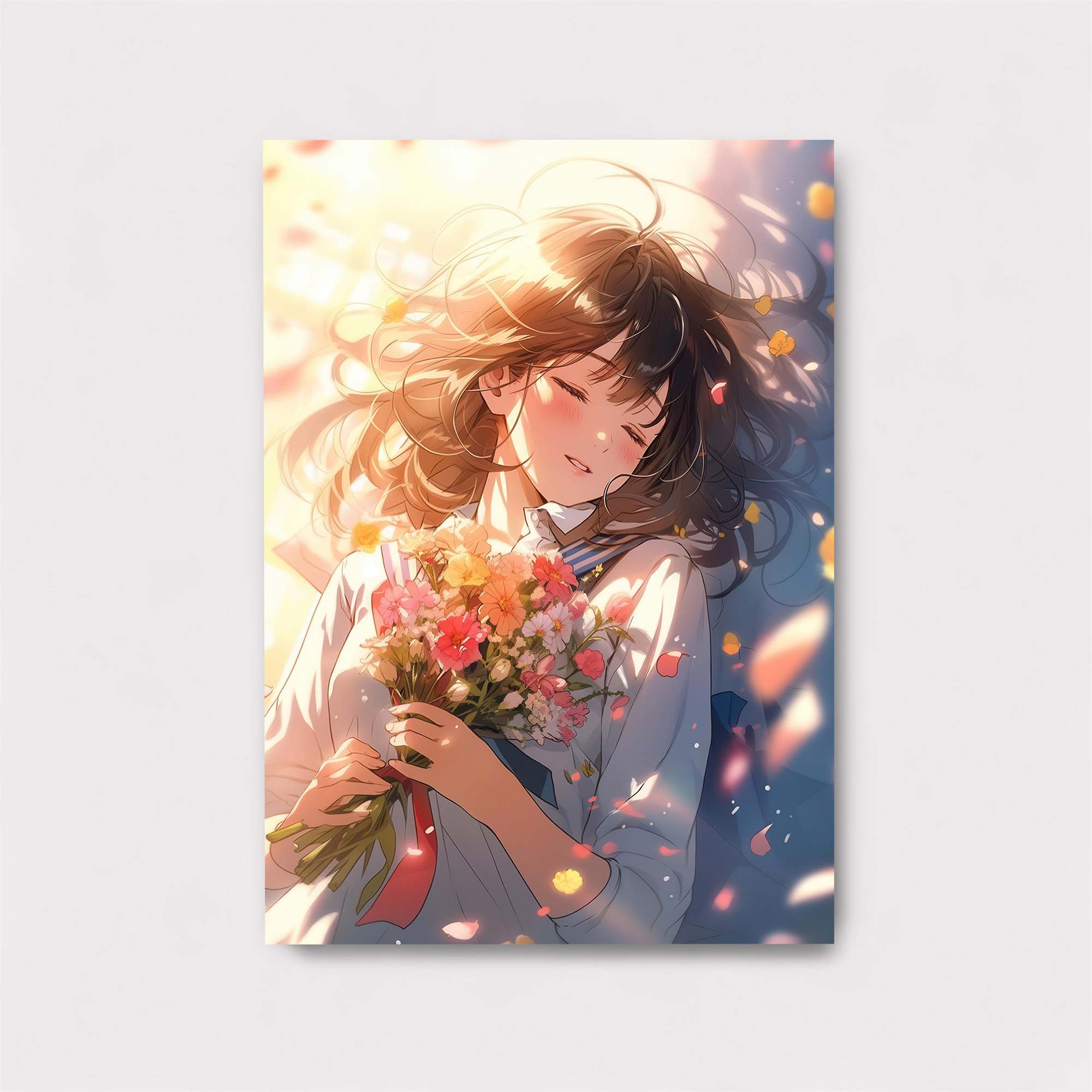 Floral Serenity Safe Wall Magnetic / M