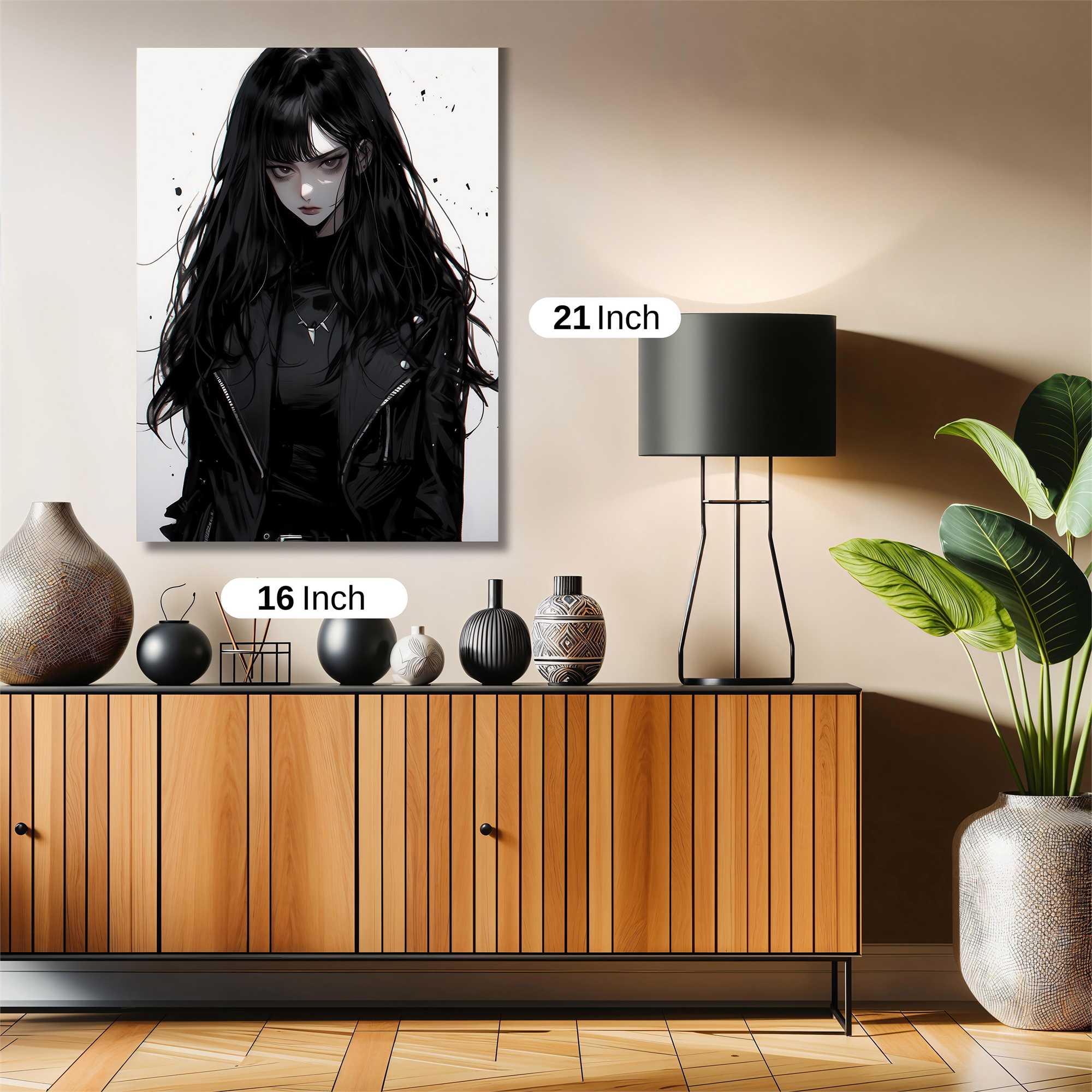 Raven Melancholy Safe Wall Magnetic / M