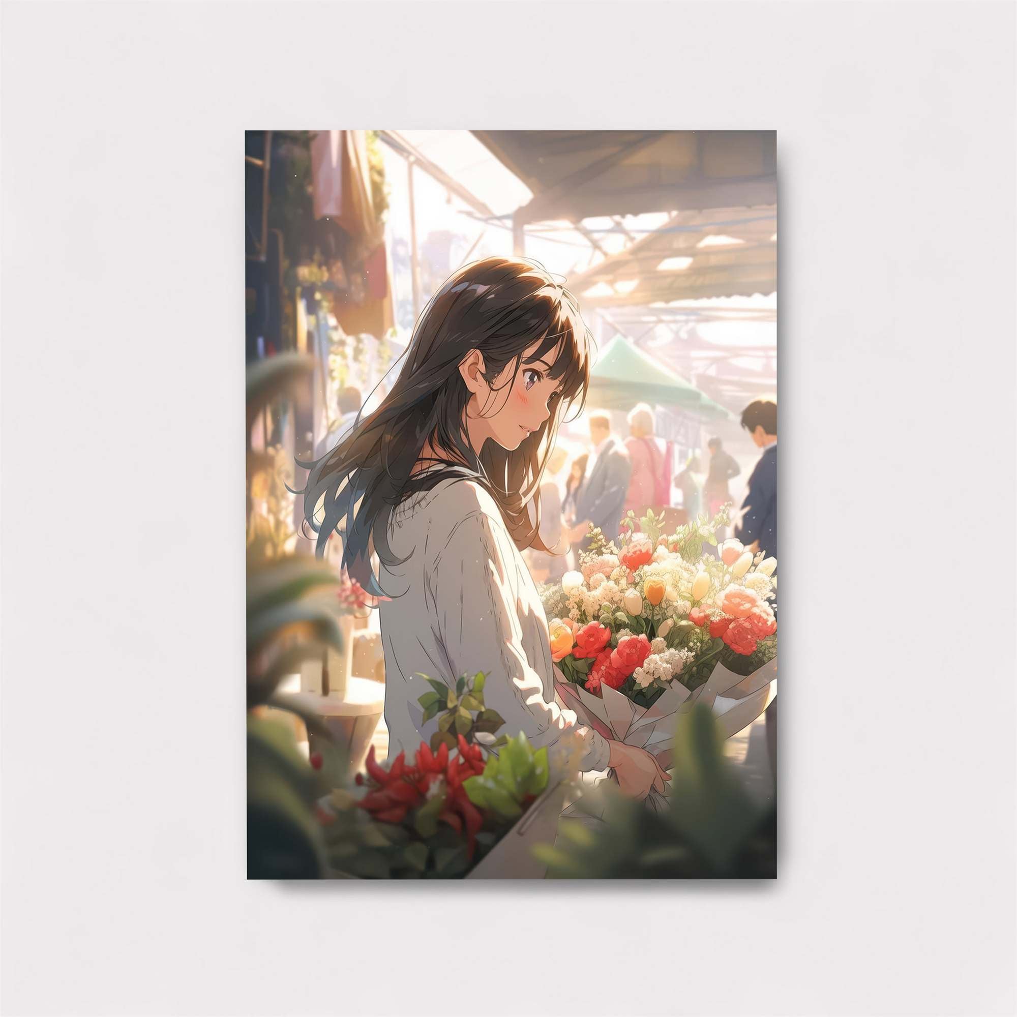 Floral Serenity Safe Wall Magnetic / M