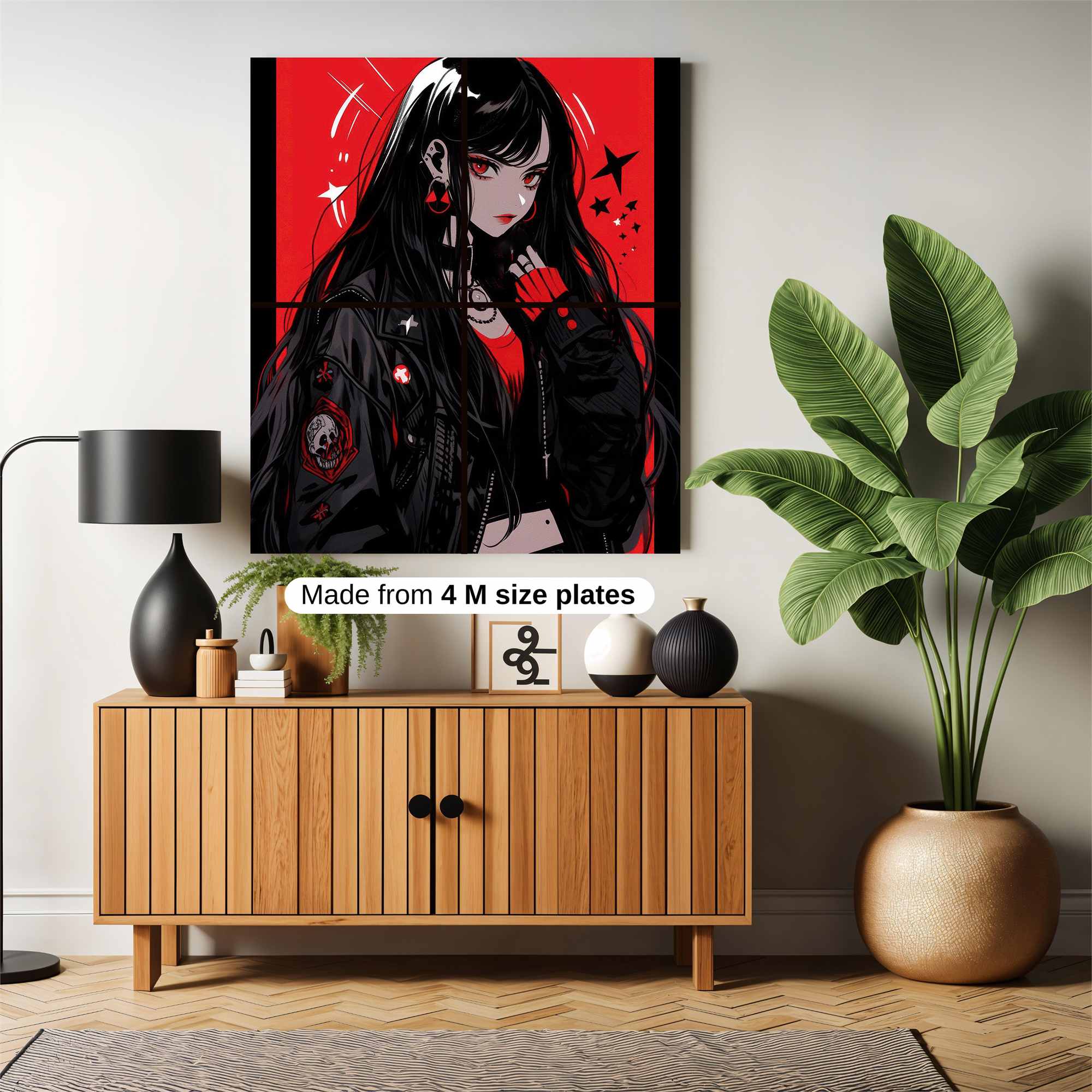 Gothic Elegance Safe Wall Magnetic / M