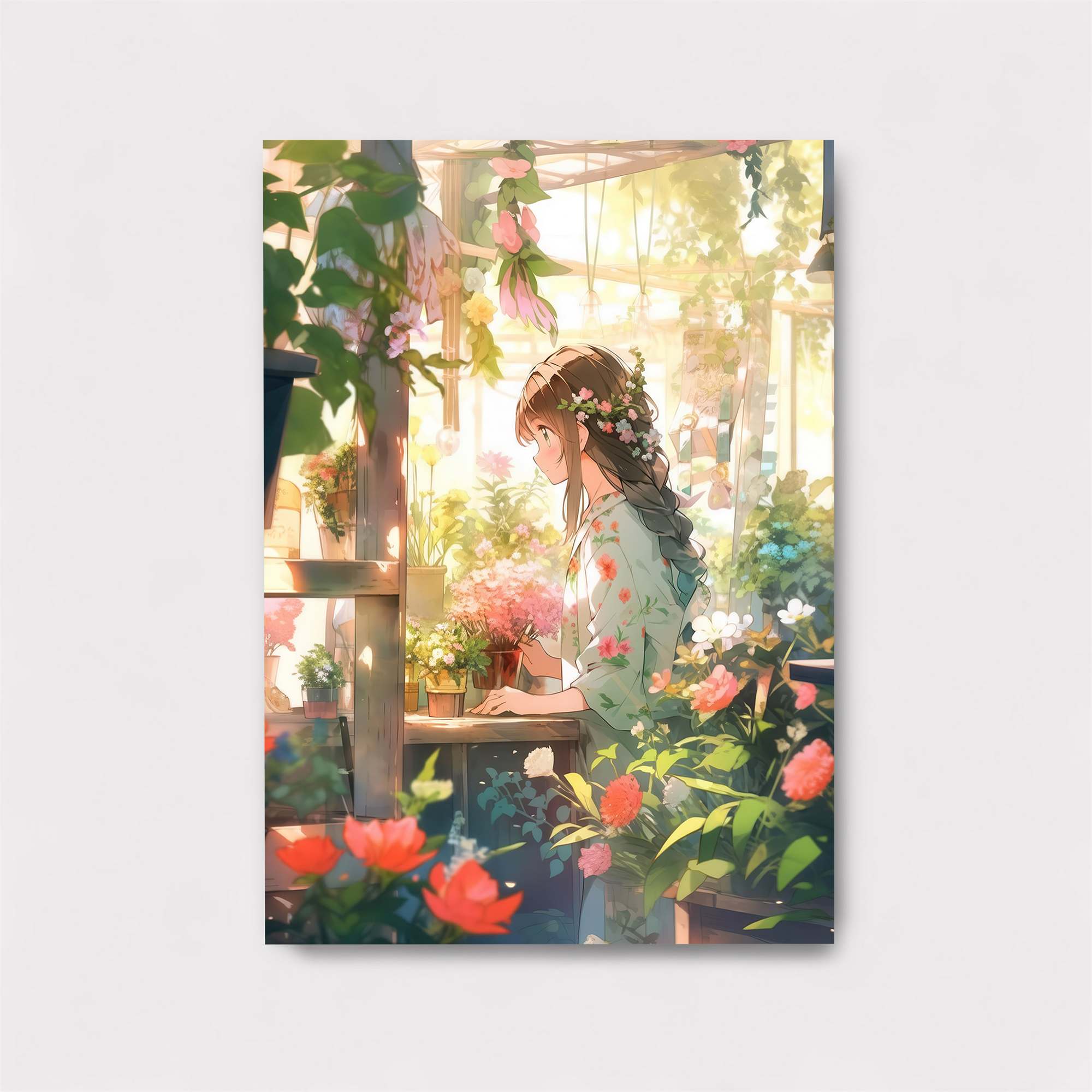 Floral Serenity Safe Wall Magnetic / M