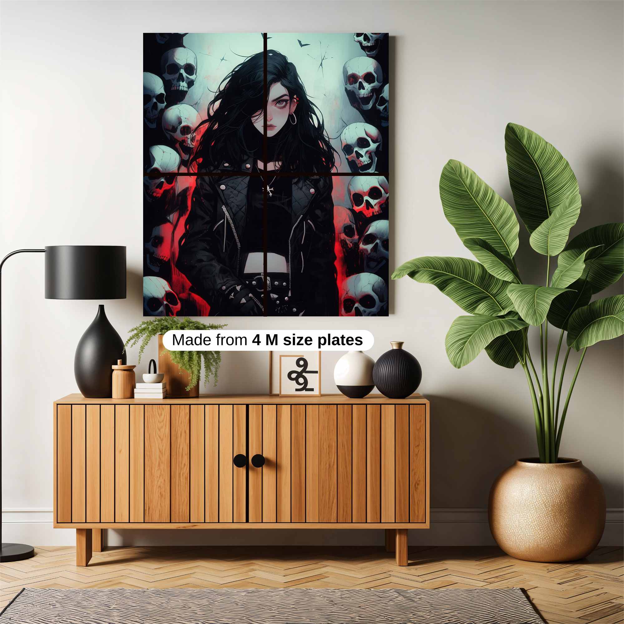 Gothic Enigma Safe Wall Magnetic / M