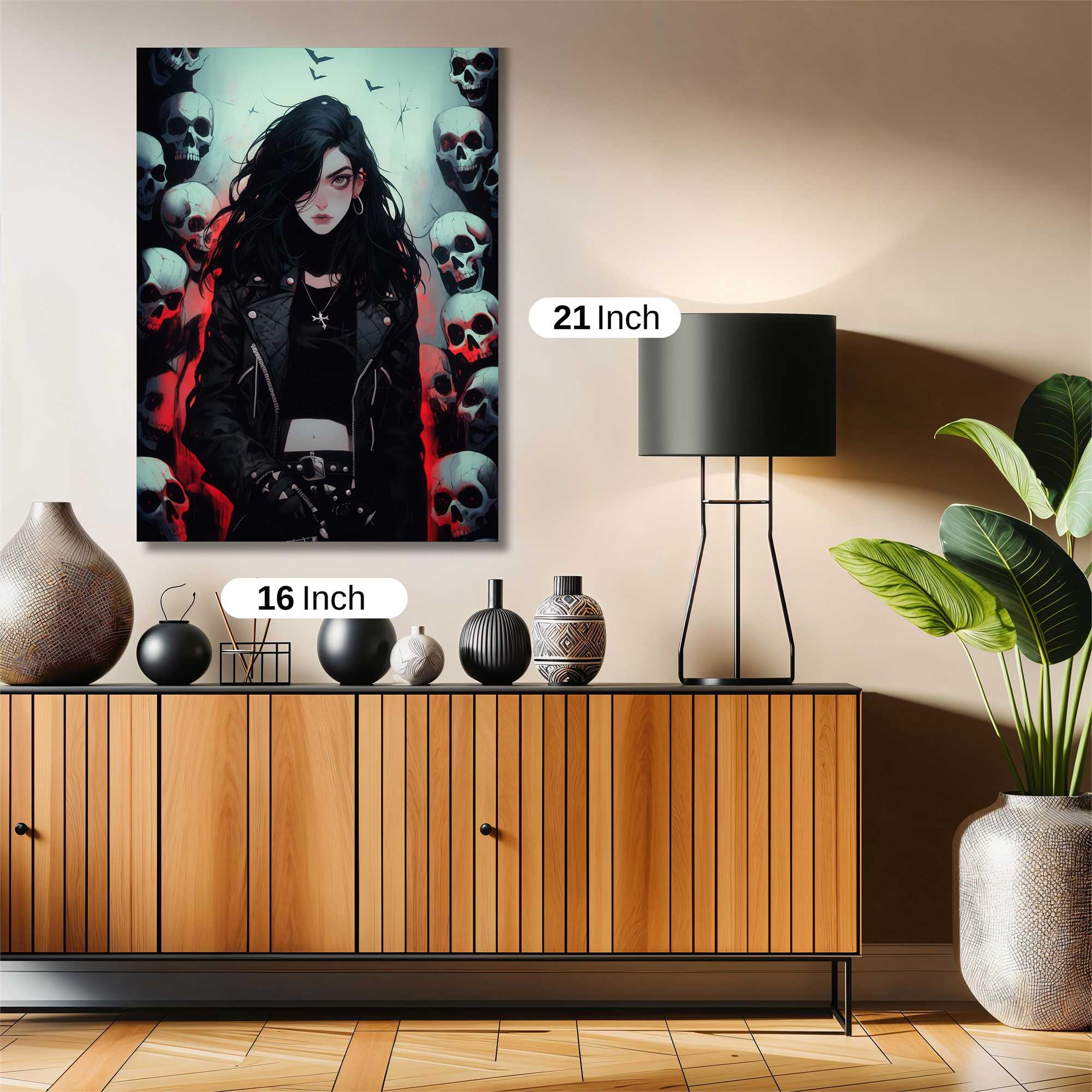 Gothic Enigma Safe Wall Magnetic / M