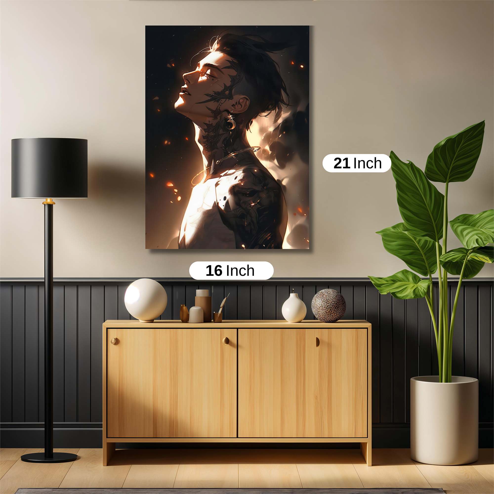 Rebel Glow Safe Wall Magnetic / M