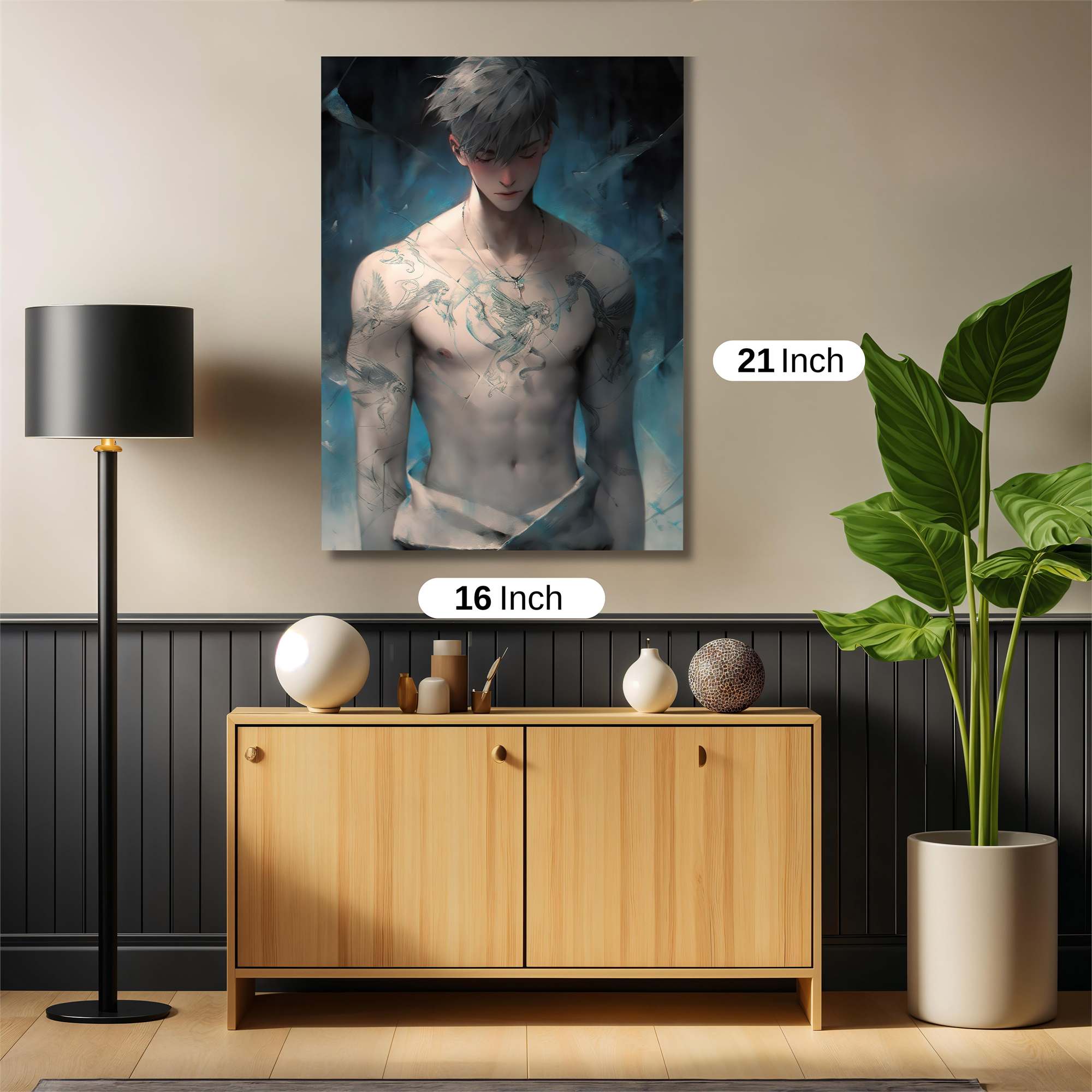 Dragon Melancholy Safe Wall Magnetic / M