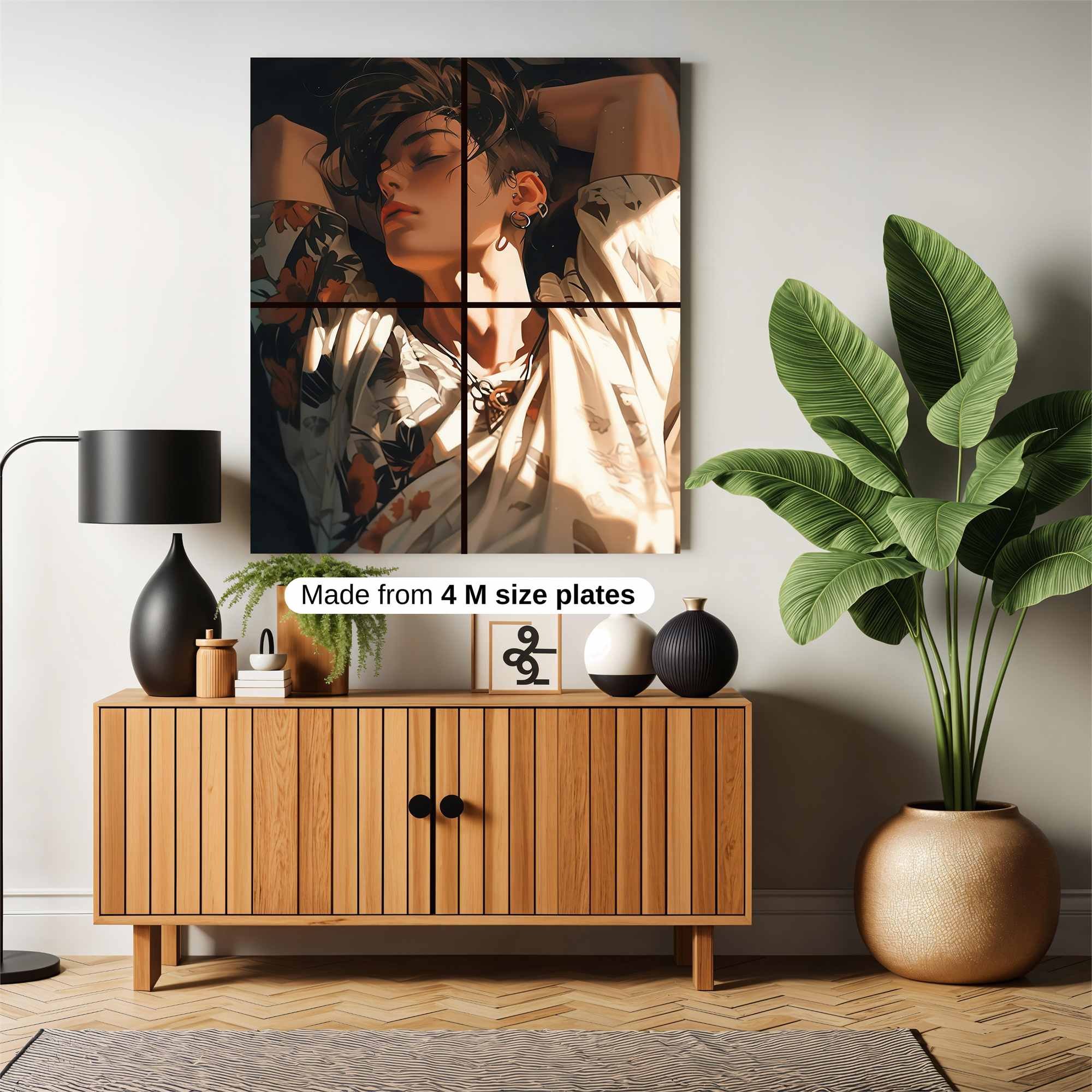 Sunlit Serenity Safe Wall Magnetic / M