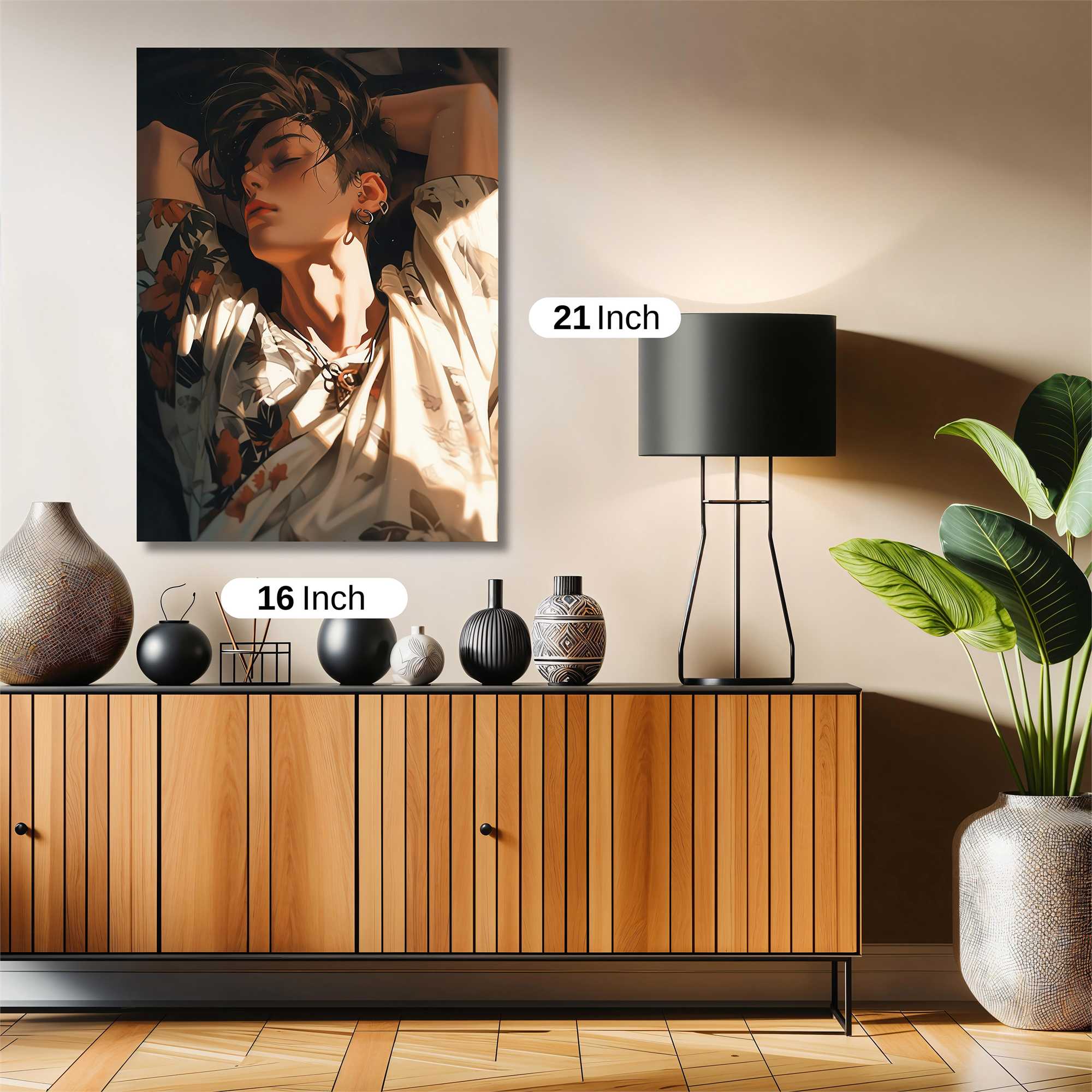 Sunlit Serenity Safe Wall Magnetic / M