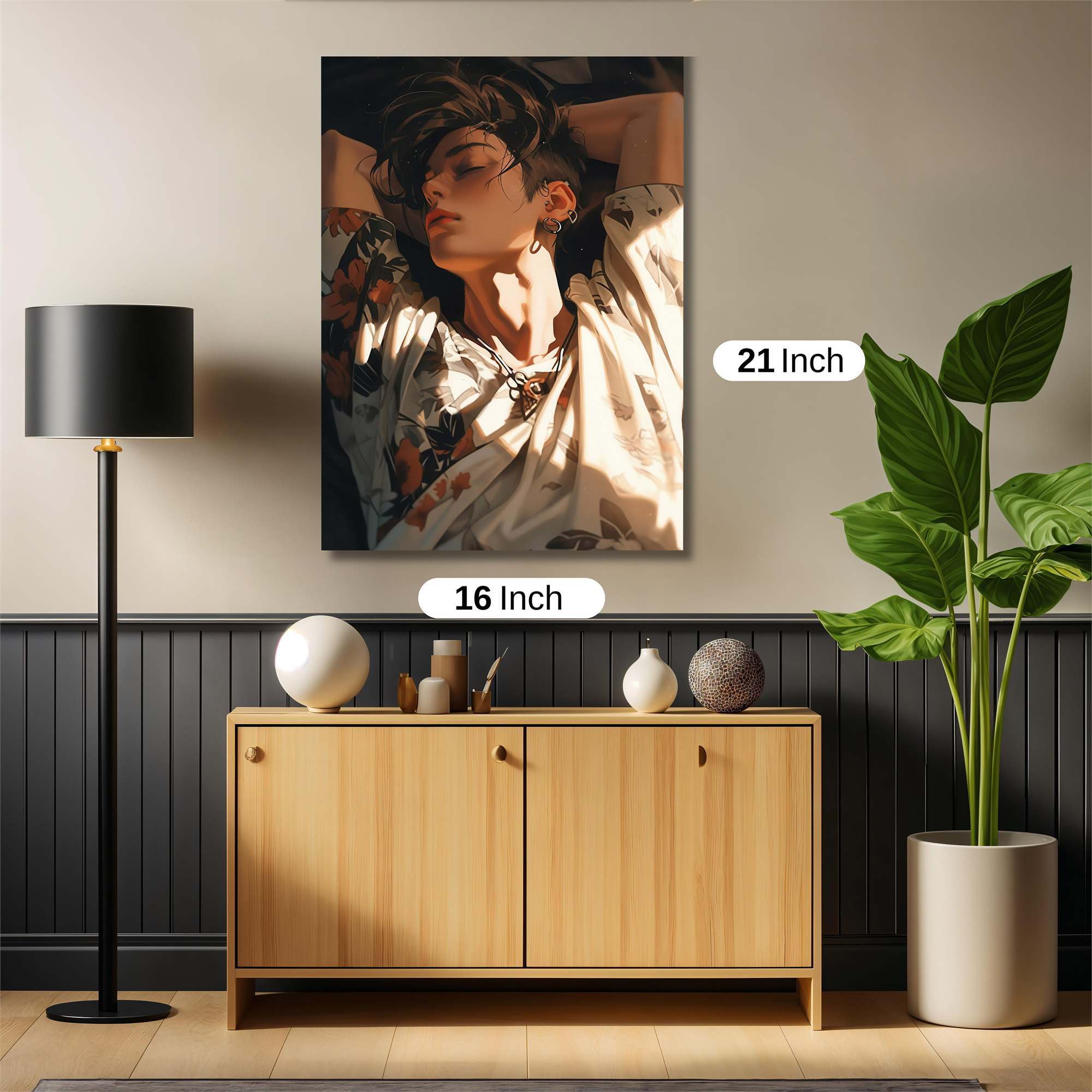 Sunlit Serenity Safe Wall Magnetic / M