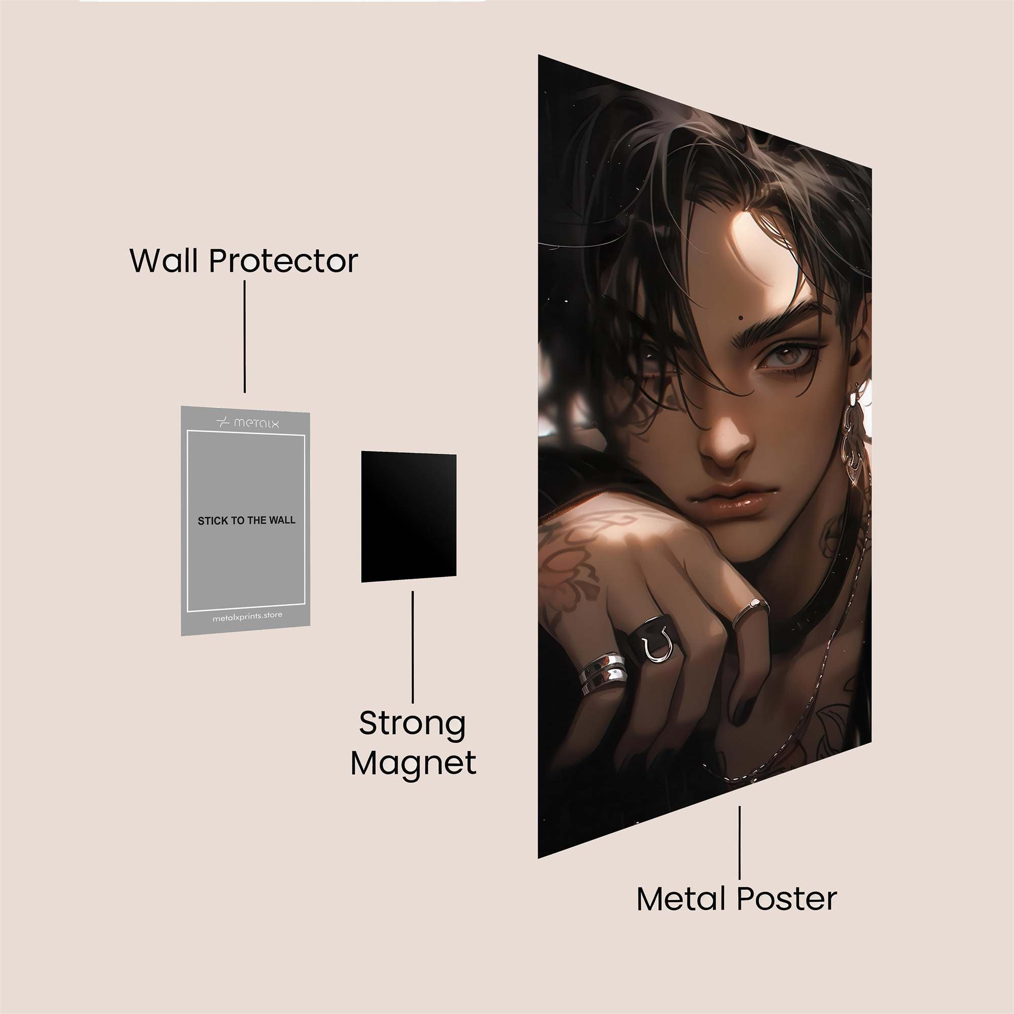 Mystic Reverie Safe Wall Magnetic / M