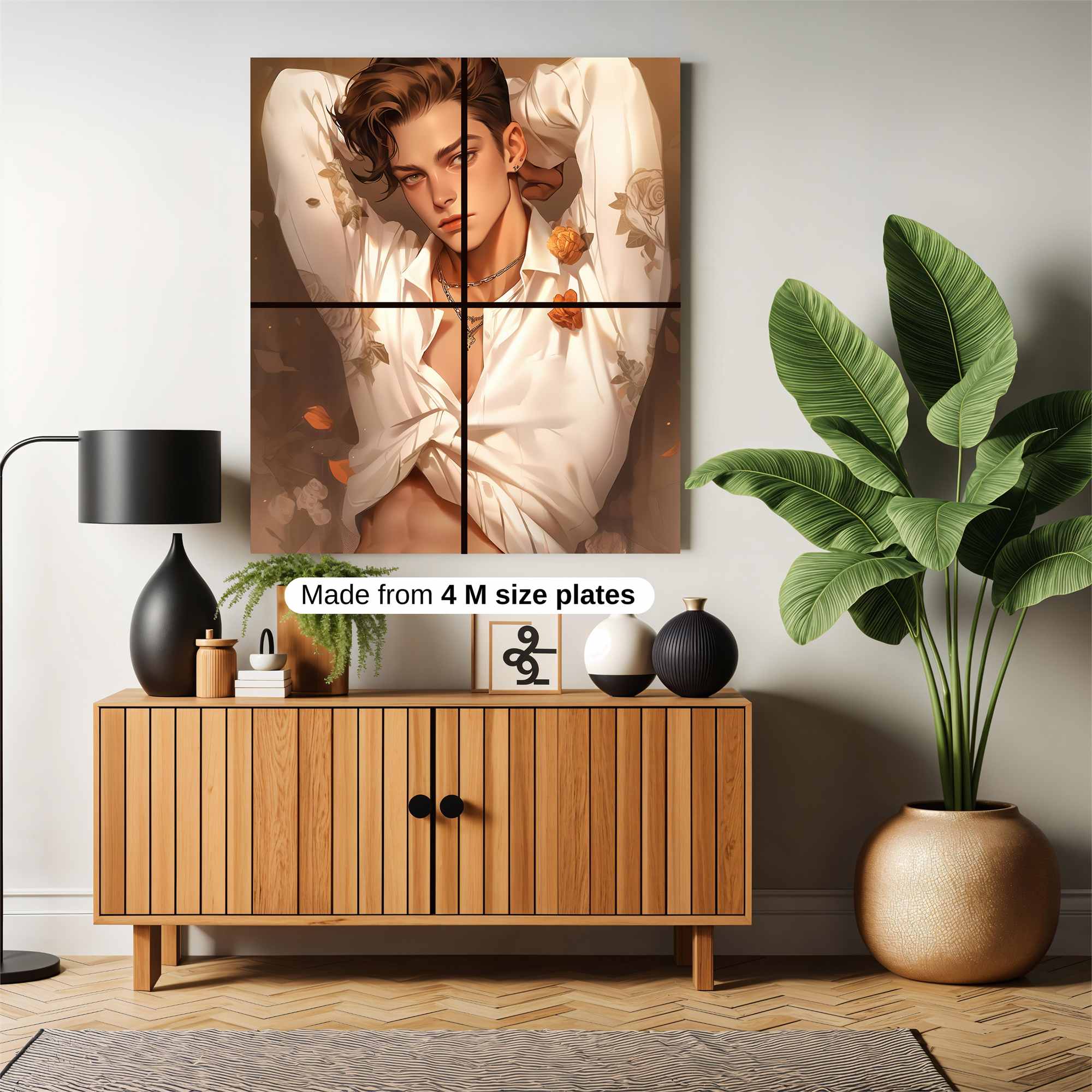 Floral Enigma Safe Wall Magnetic / M