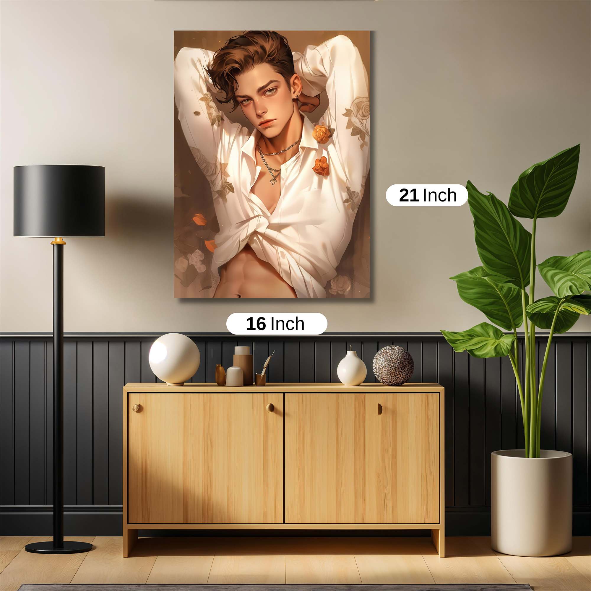 Floral Enigma Safe Wall Magnetic / M