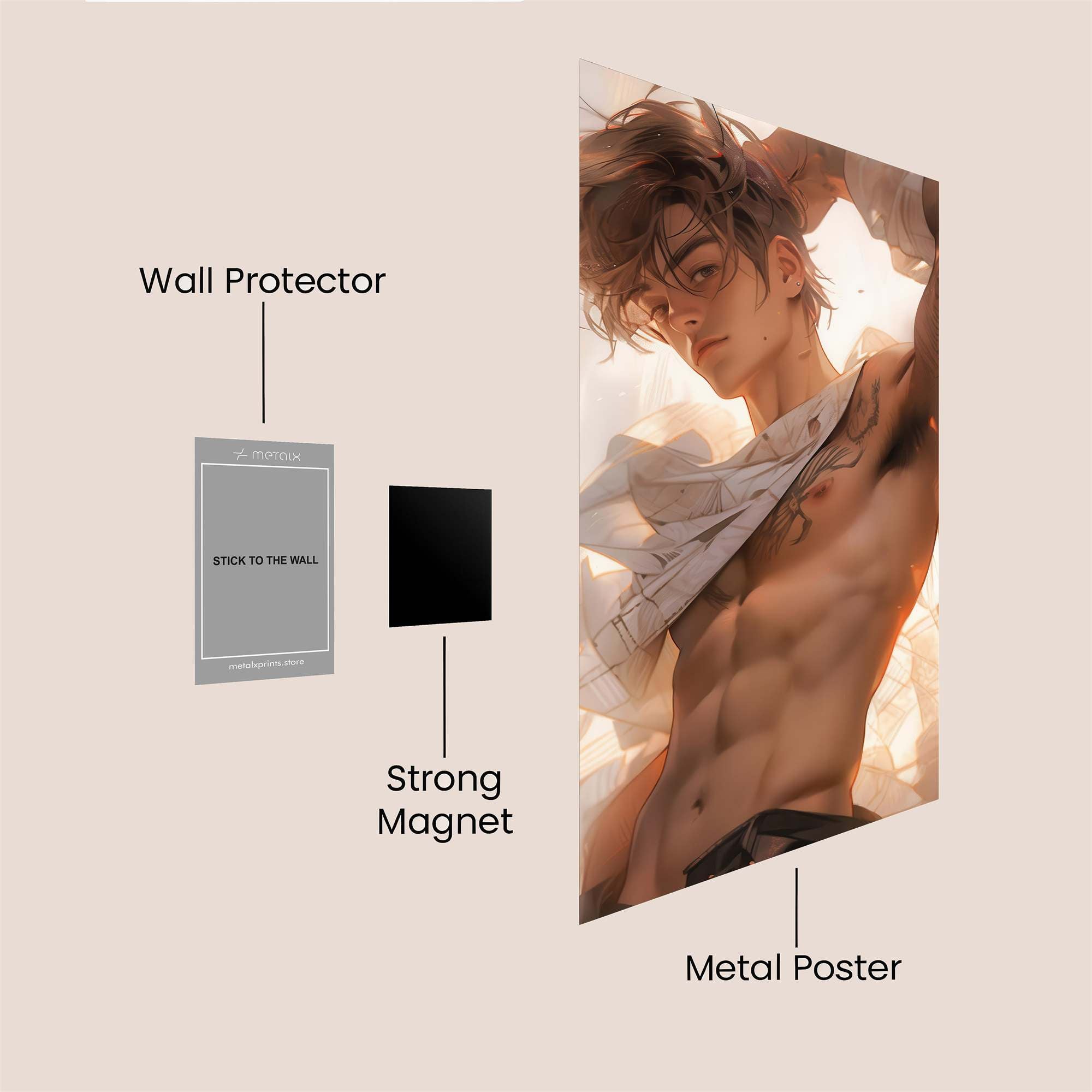 Sunlit Serenity Safe Wall Magnetic / M