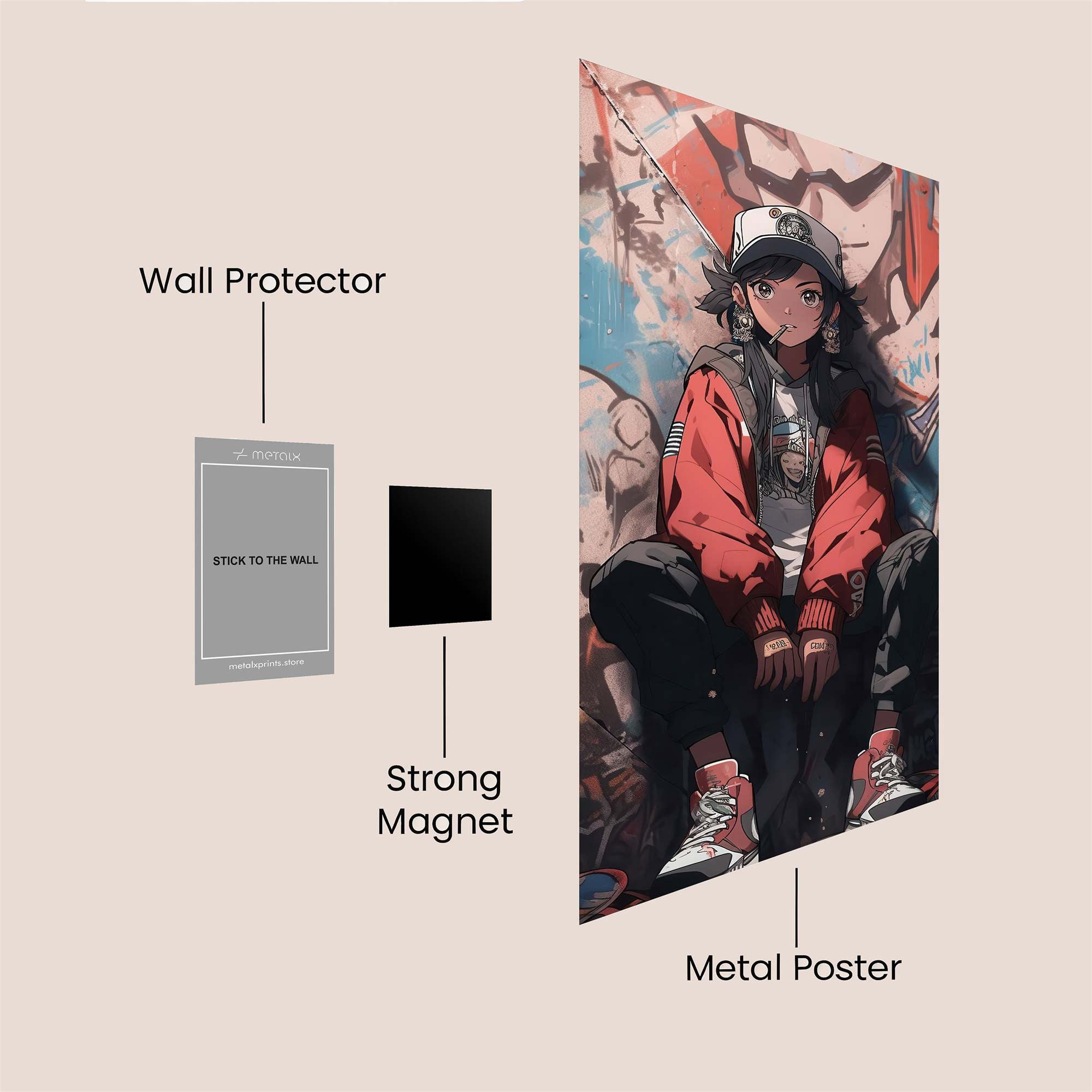 Rebel Chill Safe Wall Magnetic / M