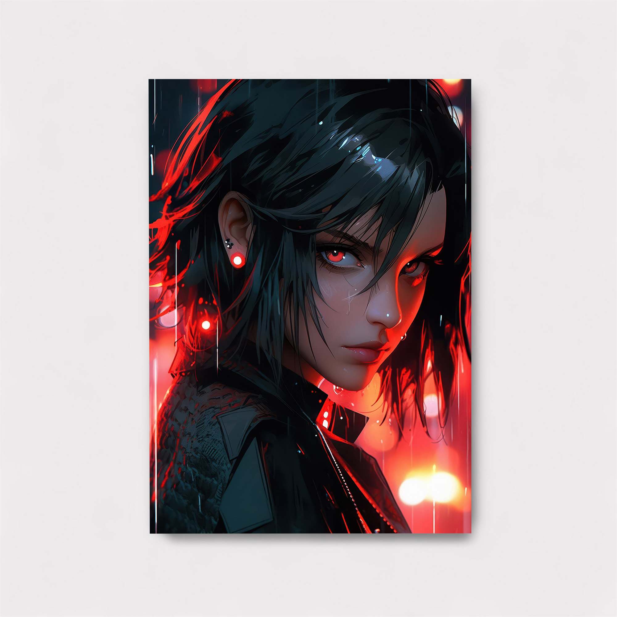 Cyberpunk Elegance Safe Wall Magnetic / M