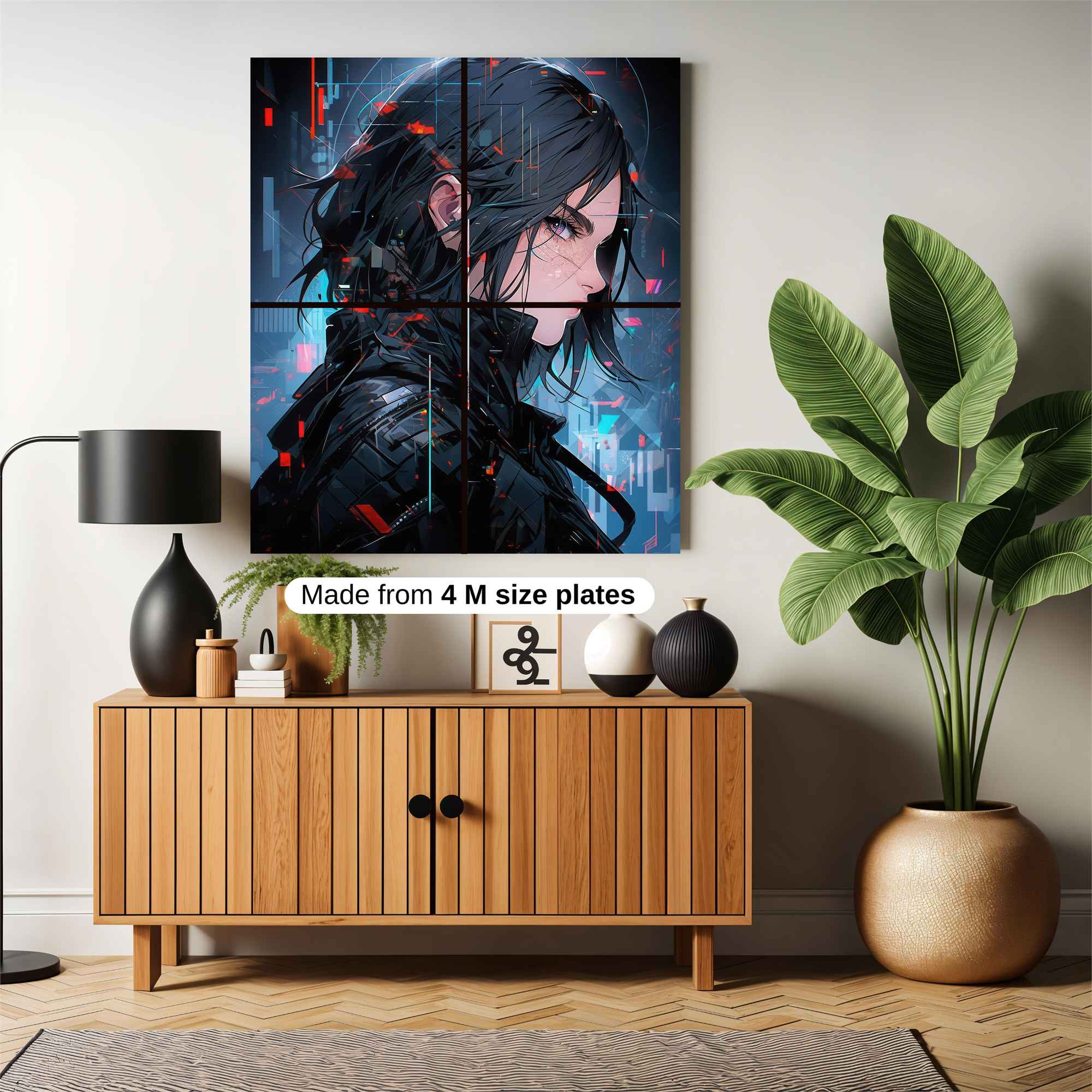 Cyber Enigma Safe Wall Magnetic / M