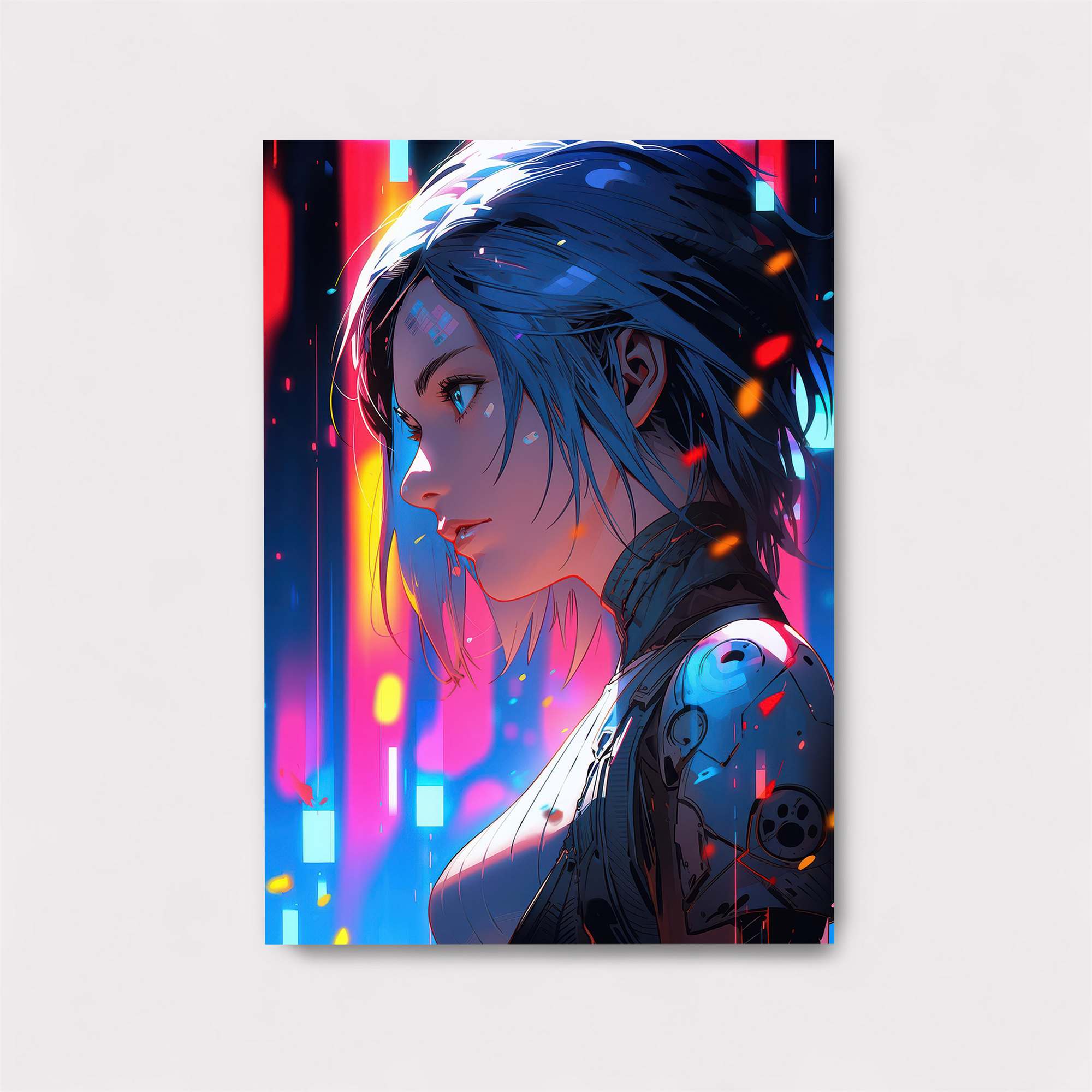 Cyber Serenity Safe Wall Magnetic / M