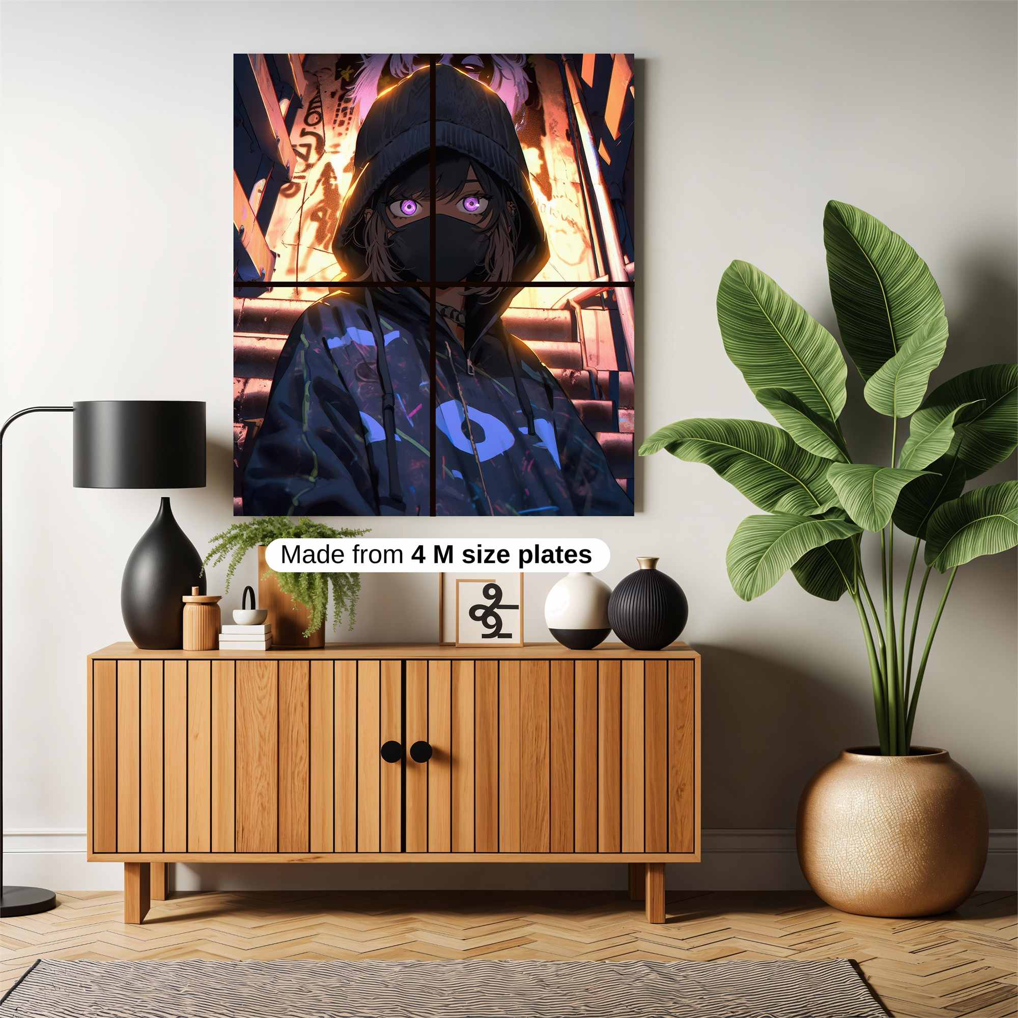 Neon Enigma Safe Wall Magnetic / M