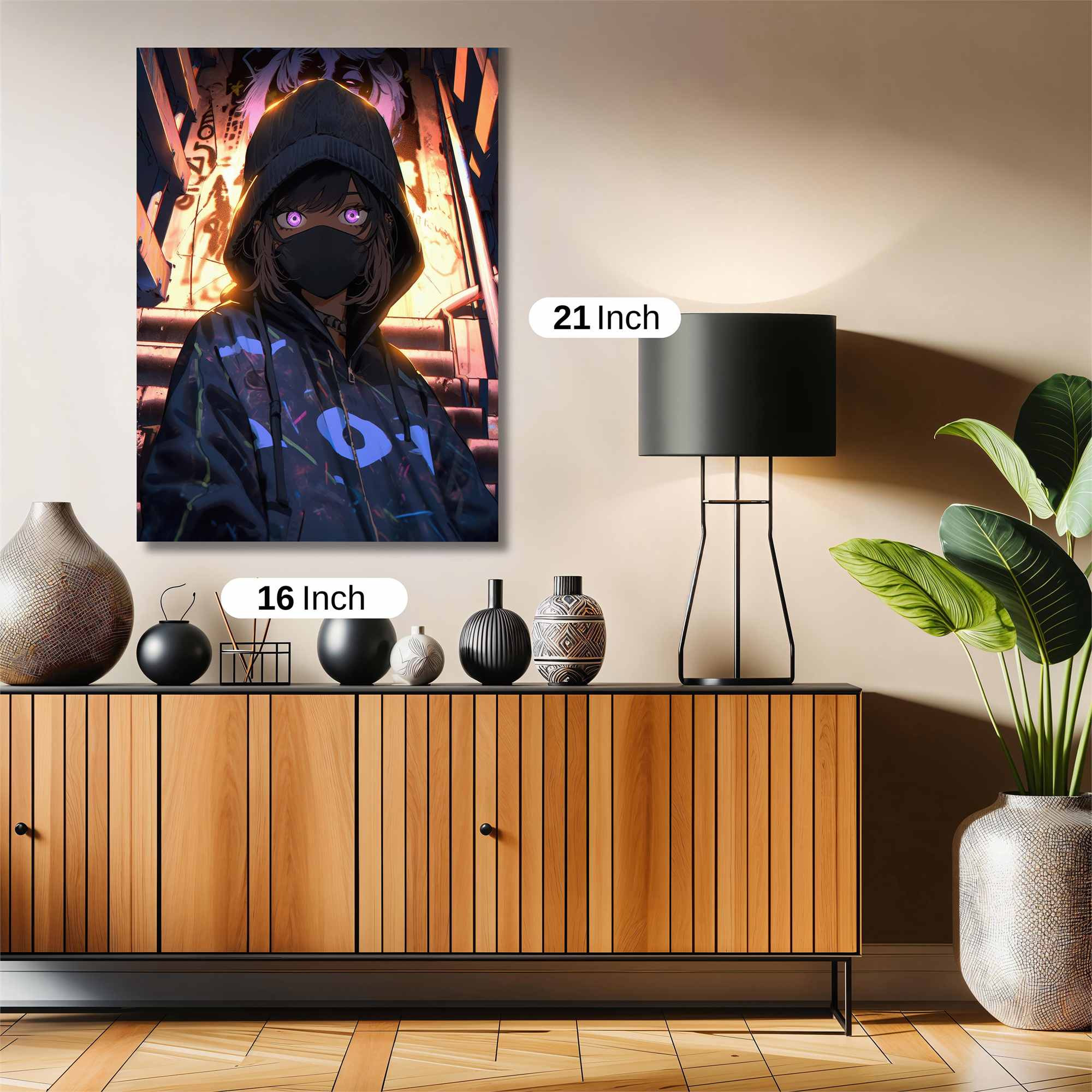 Neon Enigma Safe Wall Magnetic / M