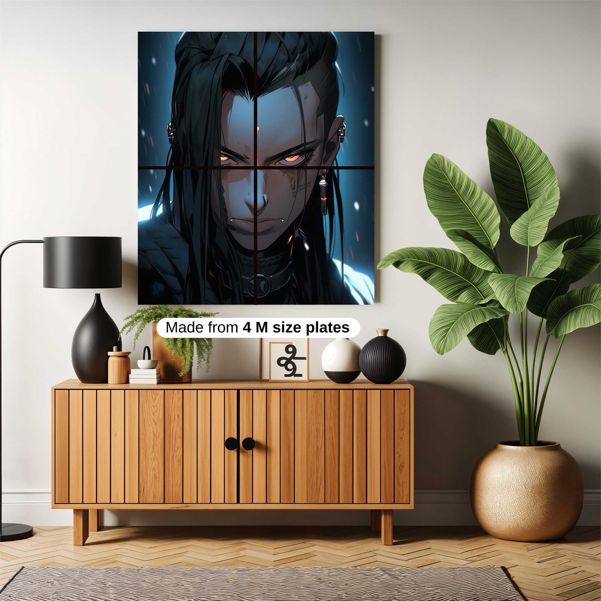 Cyber Enigma Safe Wall Magnetic / M