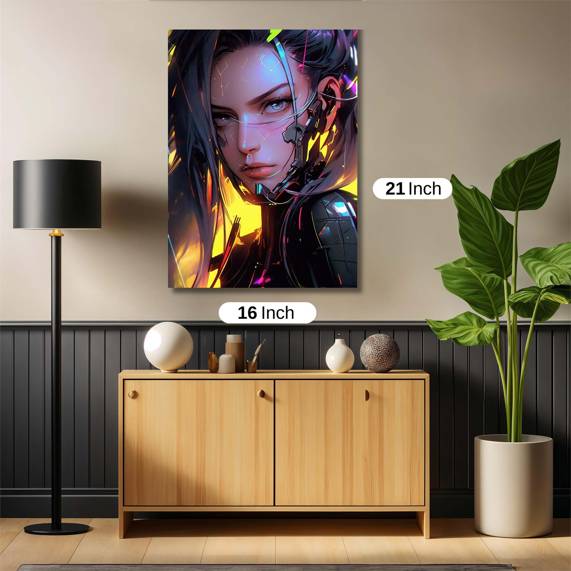 Cyber Enigma Safe Wall Magnetic / M