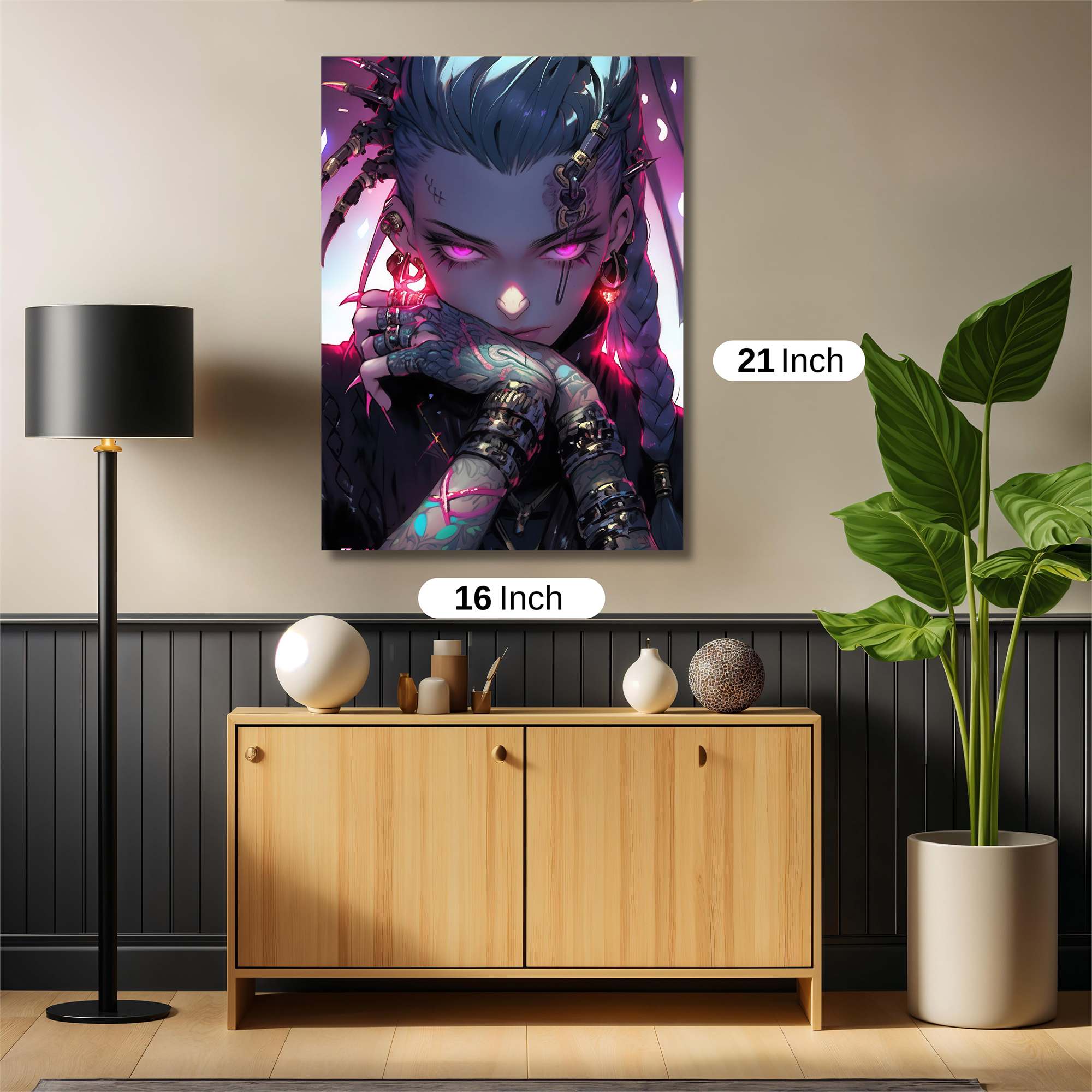 Cyber Mystic Safe Wall Magnetic / M