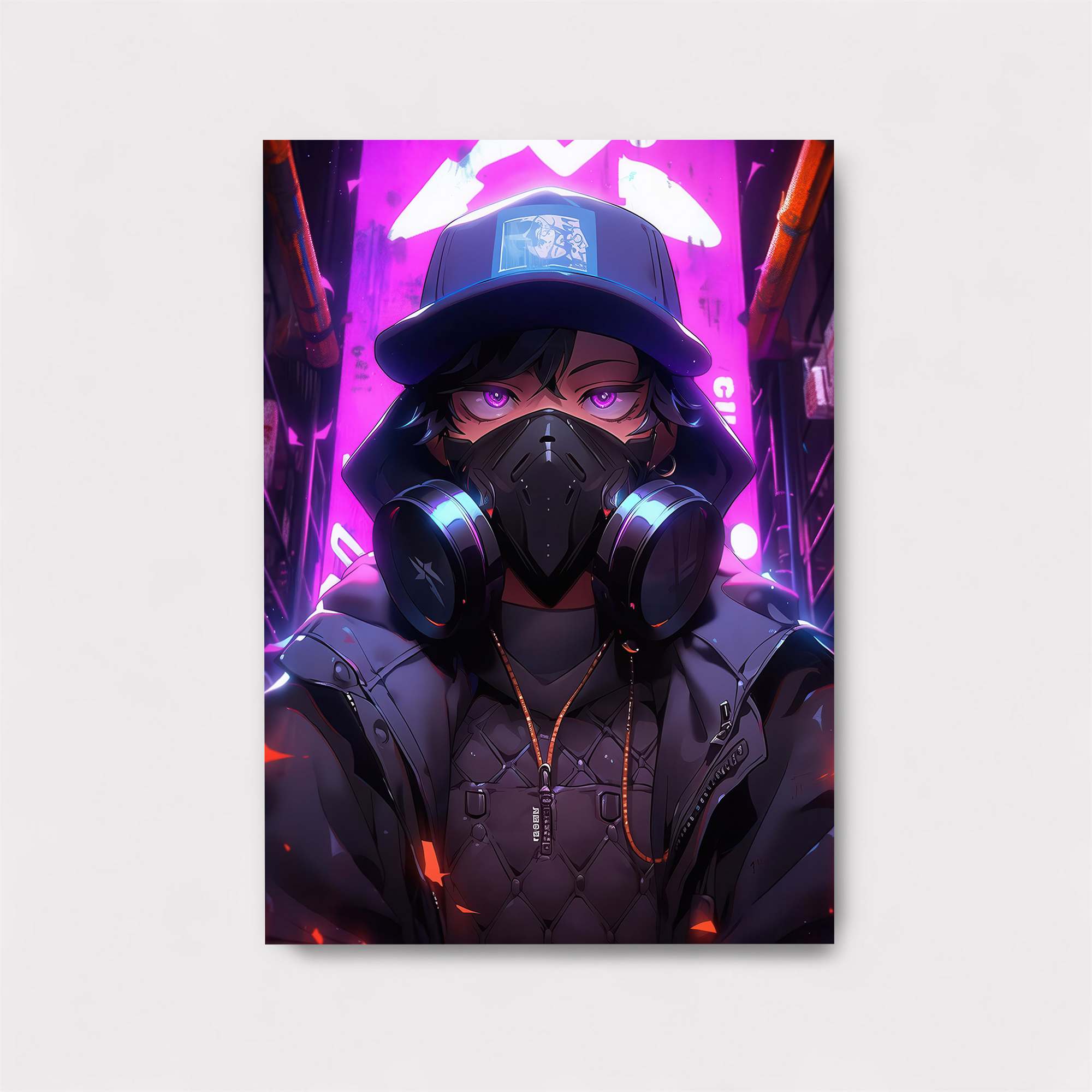 Neon Enigma Safe Wall Magnetic / M