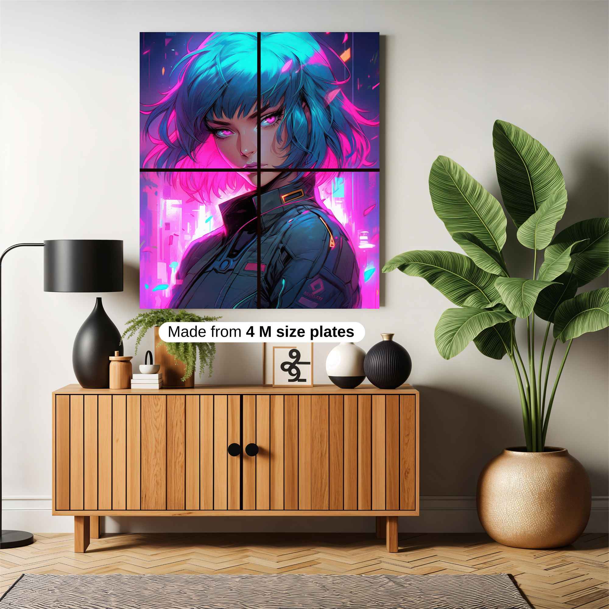 Neon Enigma Safe Wall Magnetic / M