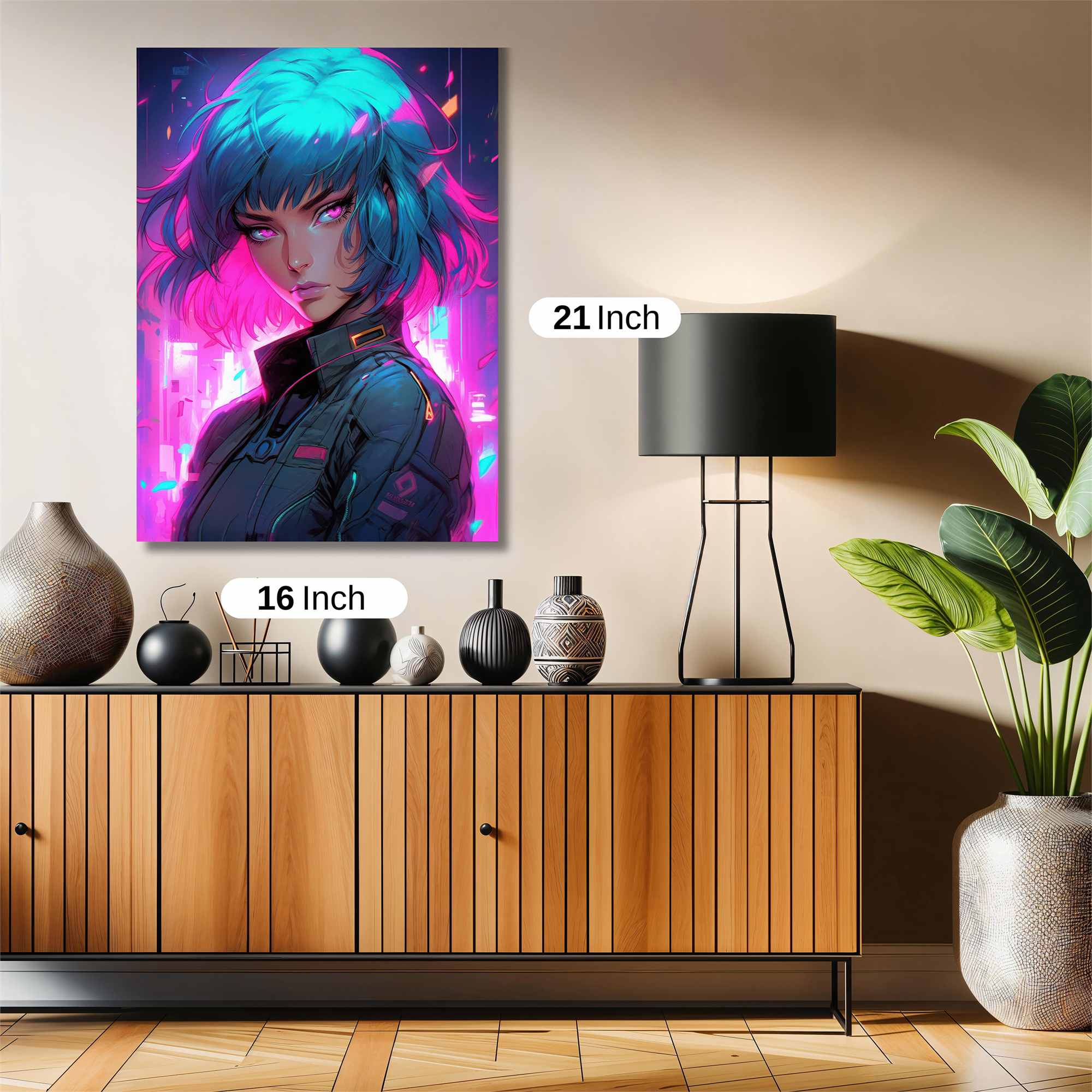 Neon Enigma Safe Wall Magnetic / M