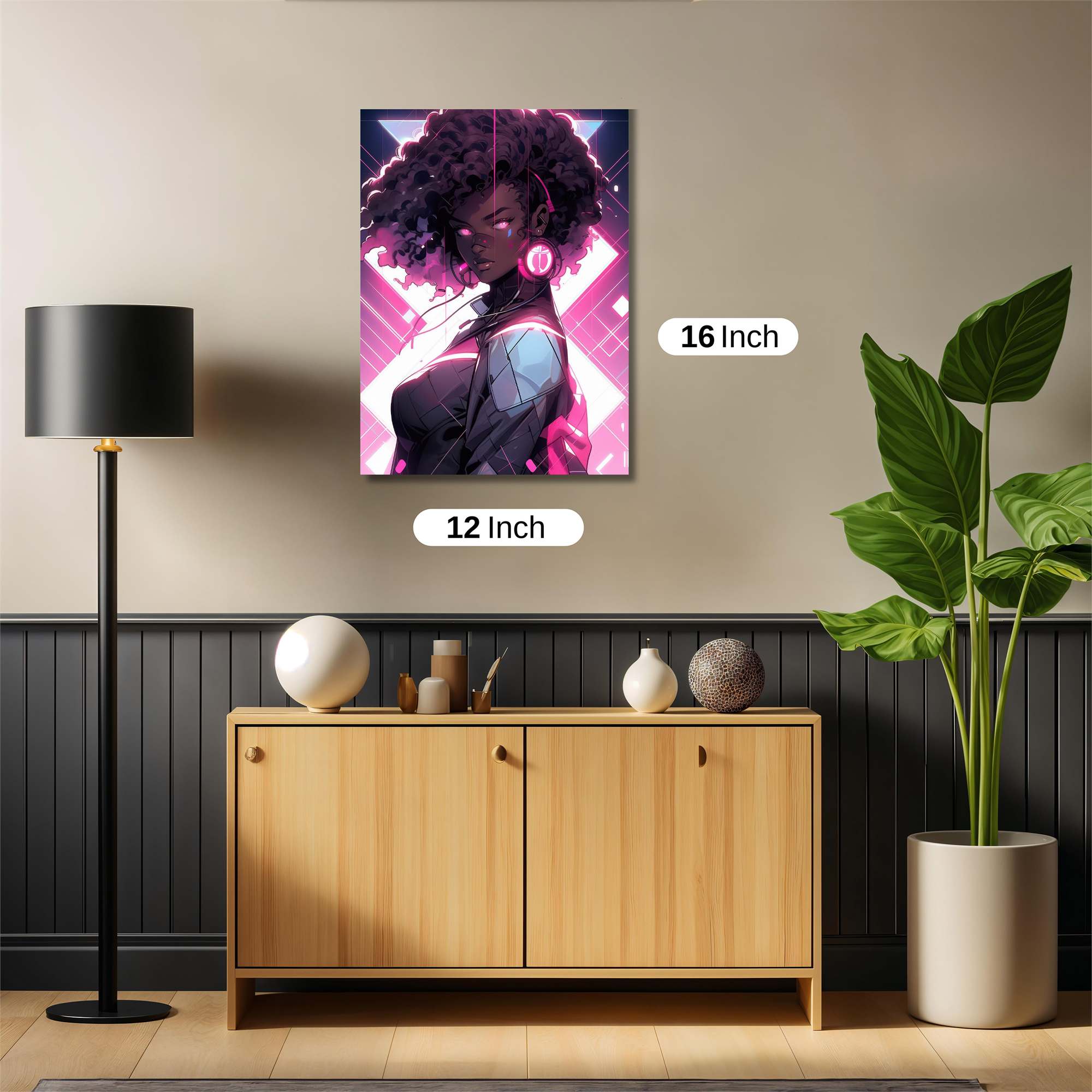 Cyber Diva Safe Wall Magnetic / M