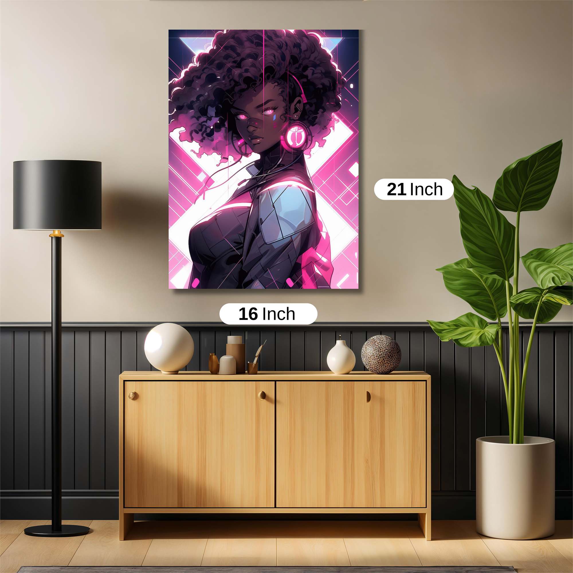 Cyber Diva Safe Wall Magnetic / M