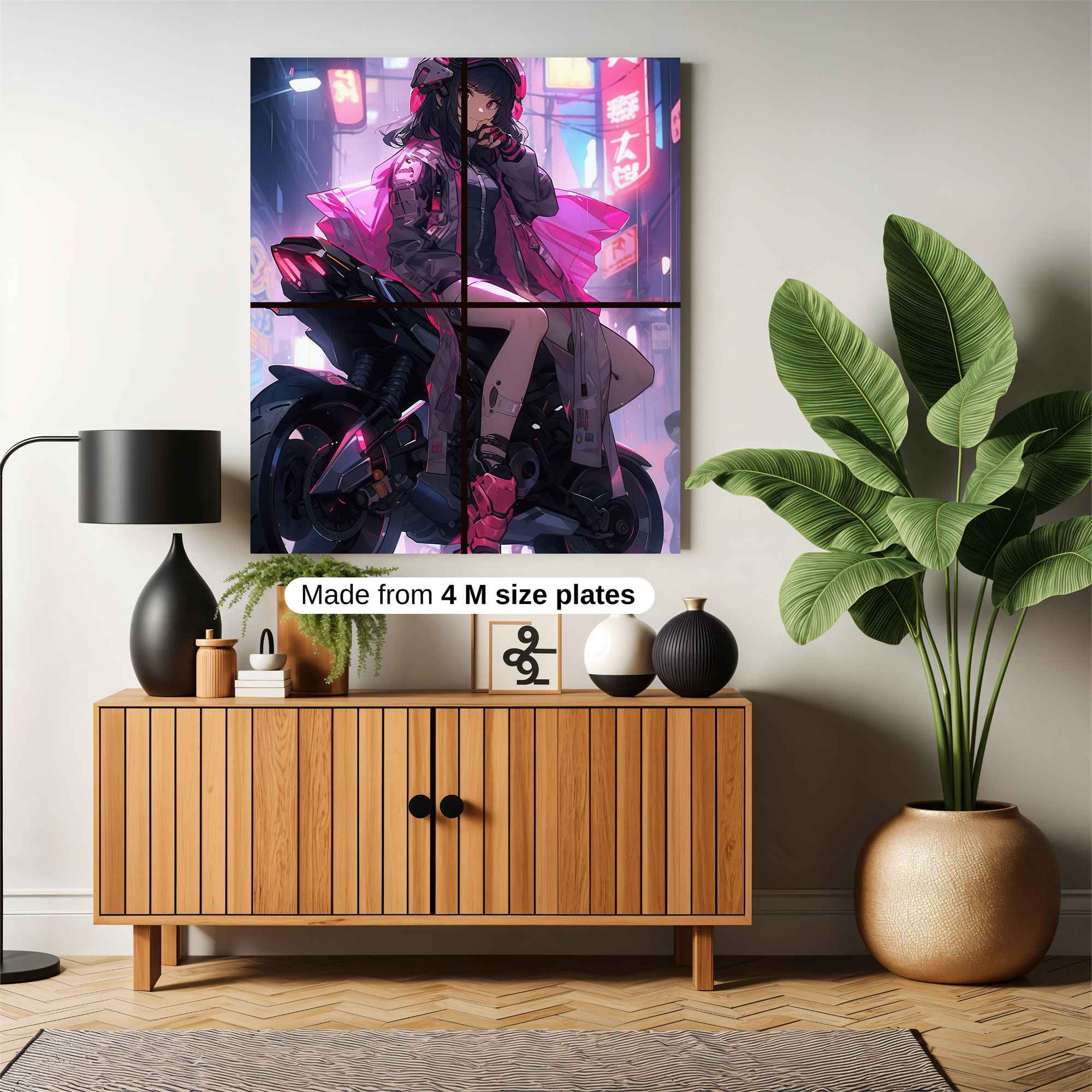 Neon Rider Safe Wall Magnetic / M