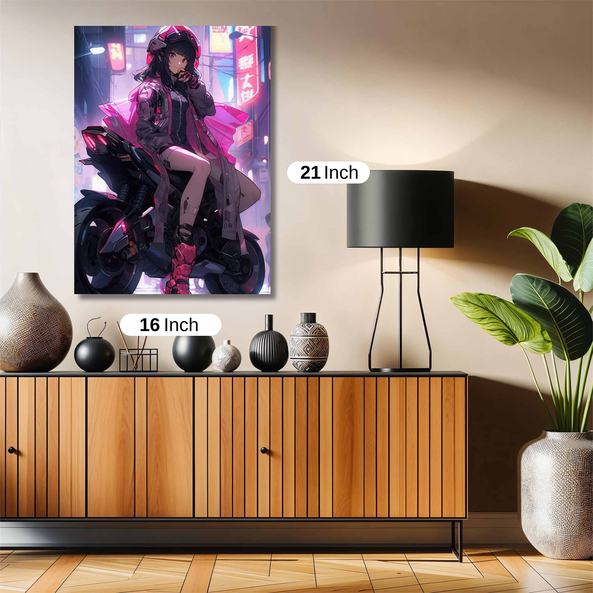 Neon Rider Safe Wall Magnetic / M