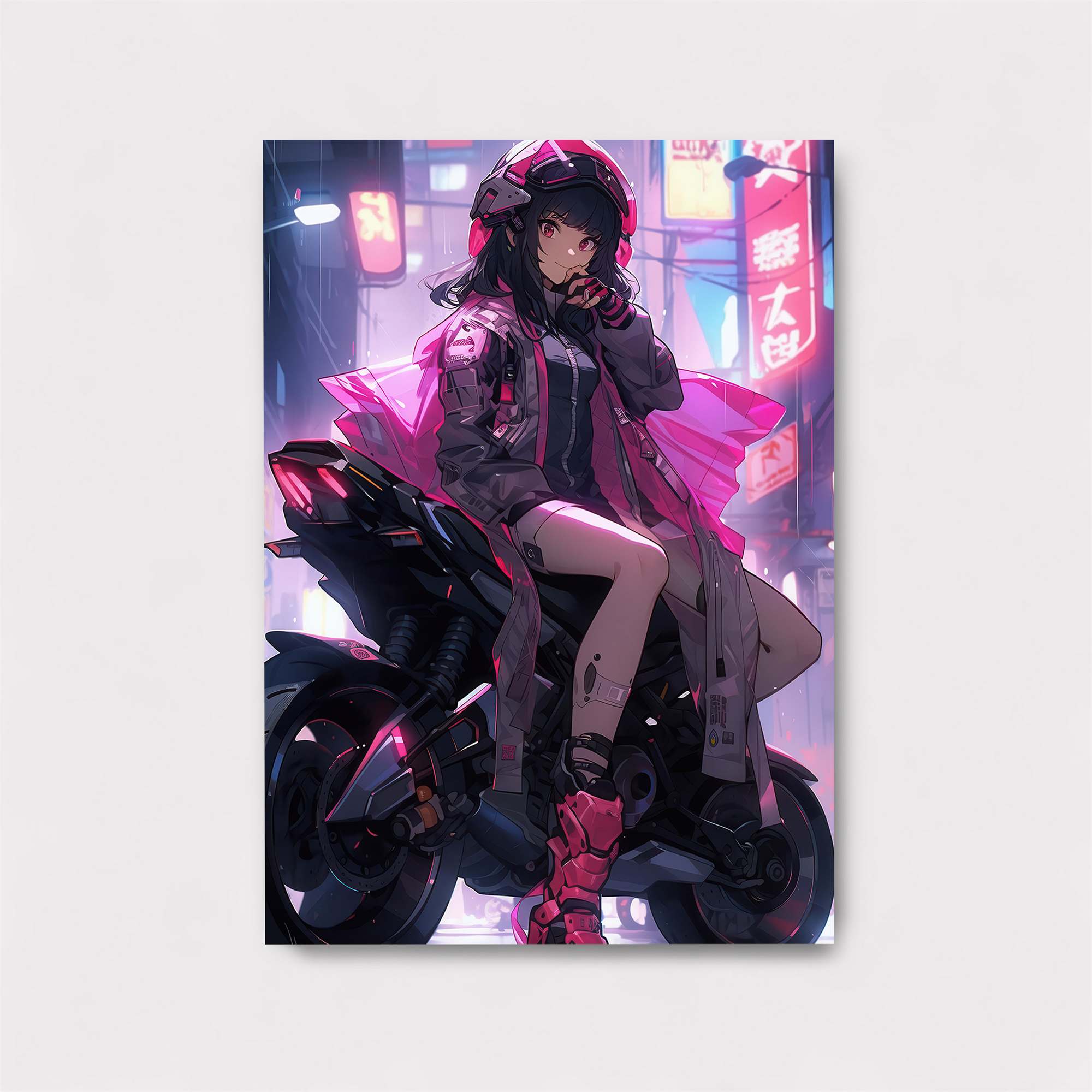 Neon Rider Safe Wall Magnetic / M