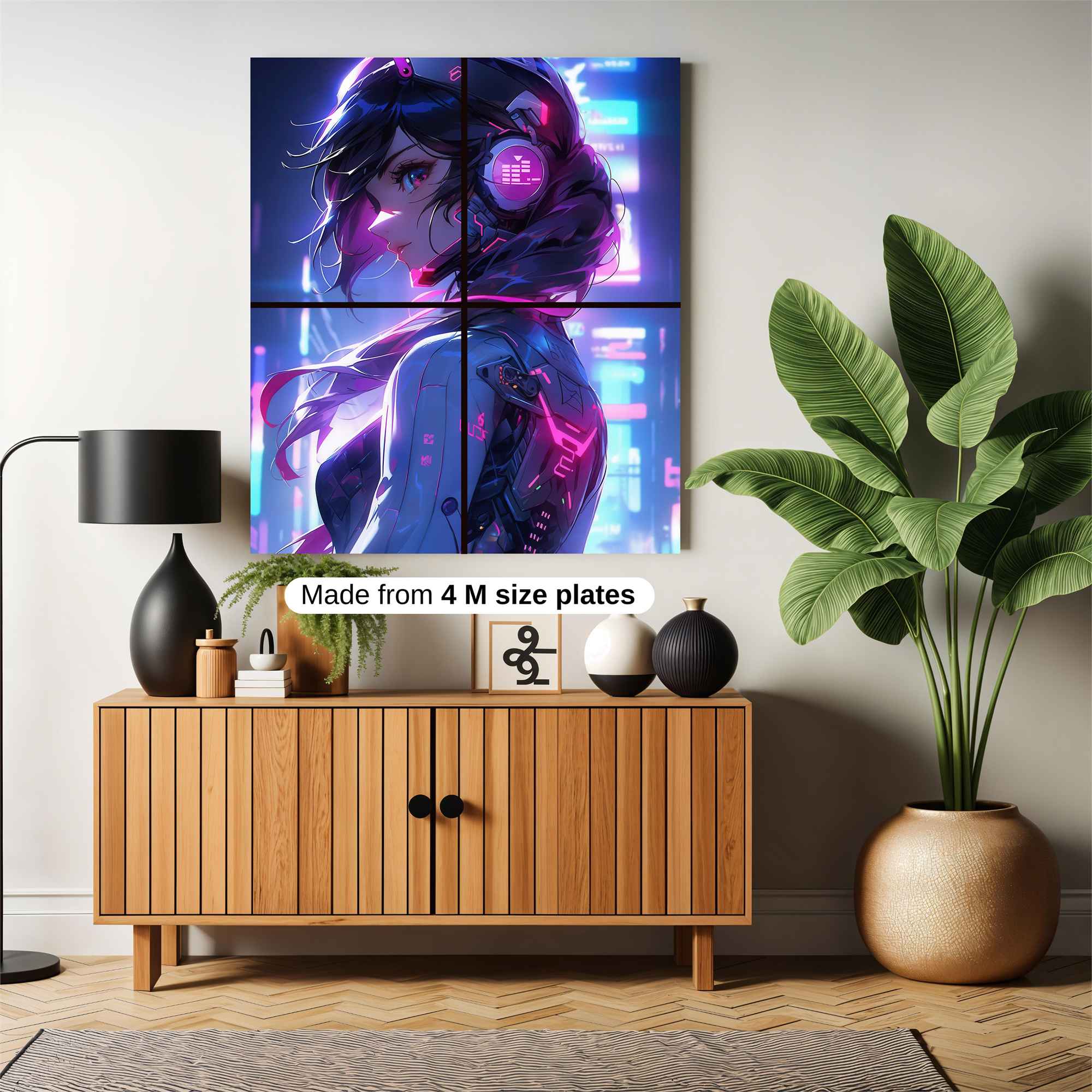 Cyberpunk Bliss Safe Wall Magnetic / M