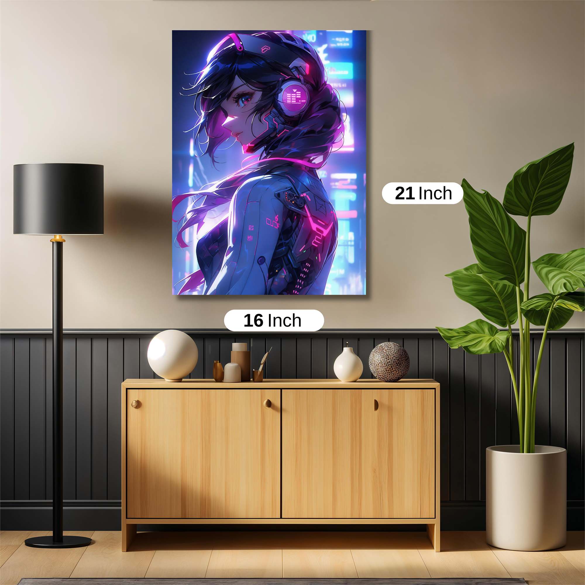 Cyberpunk Bliss Safe Wall Magnetic / M