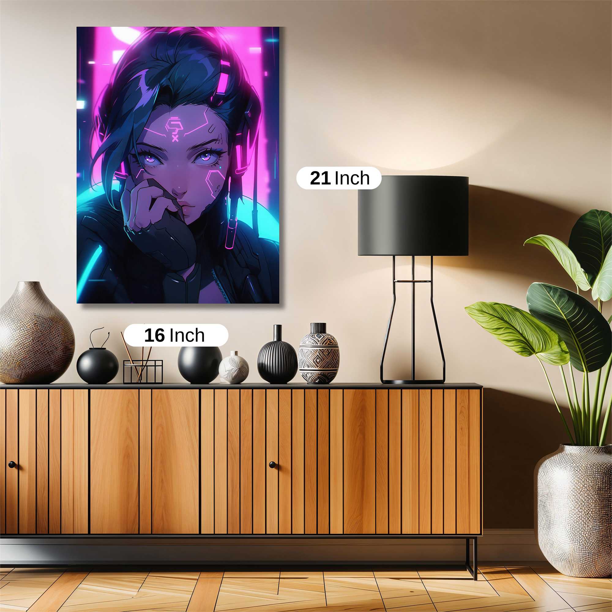 Cyber Enigma Safe Wall Magnetic / M