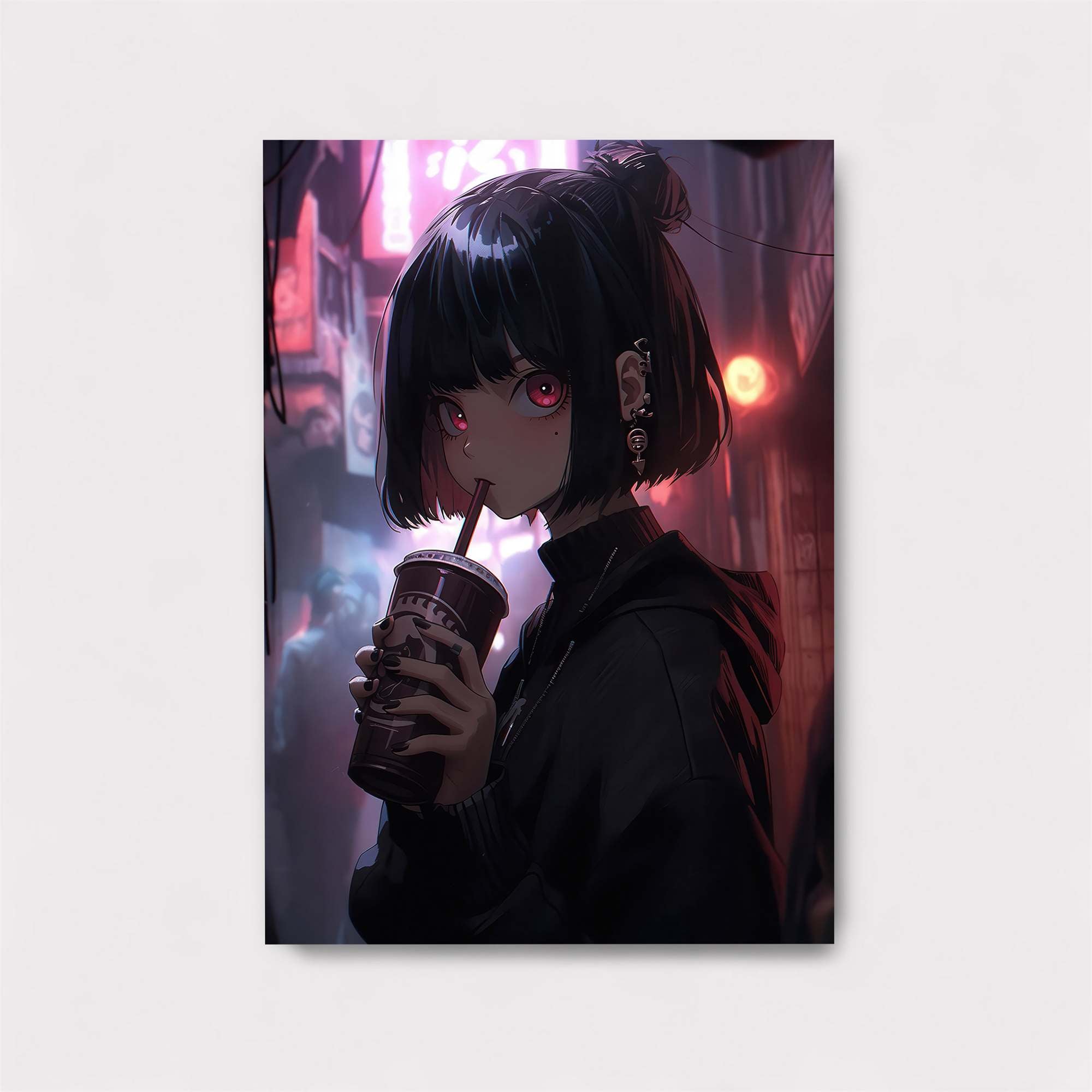 Neon Solitude Safe Wall Magnetic / M