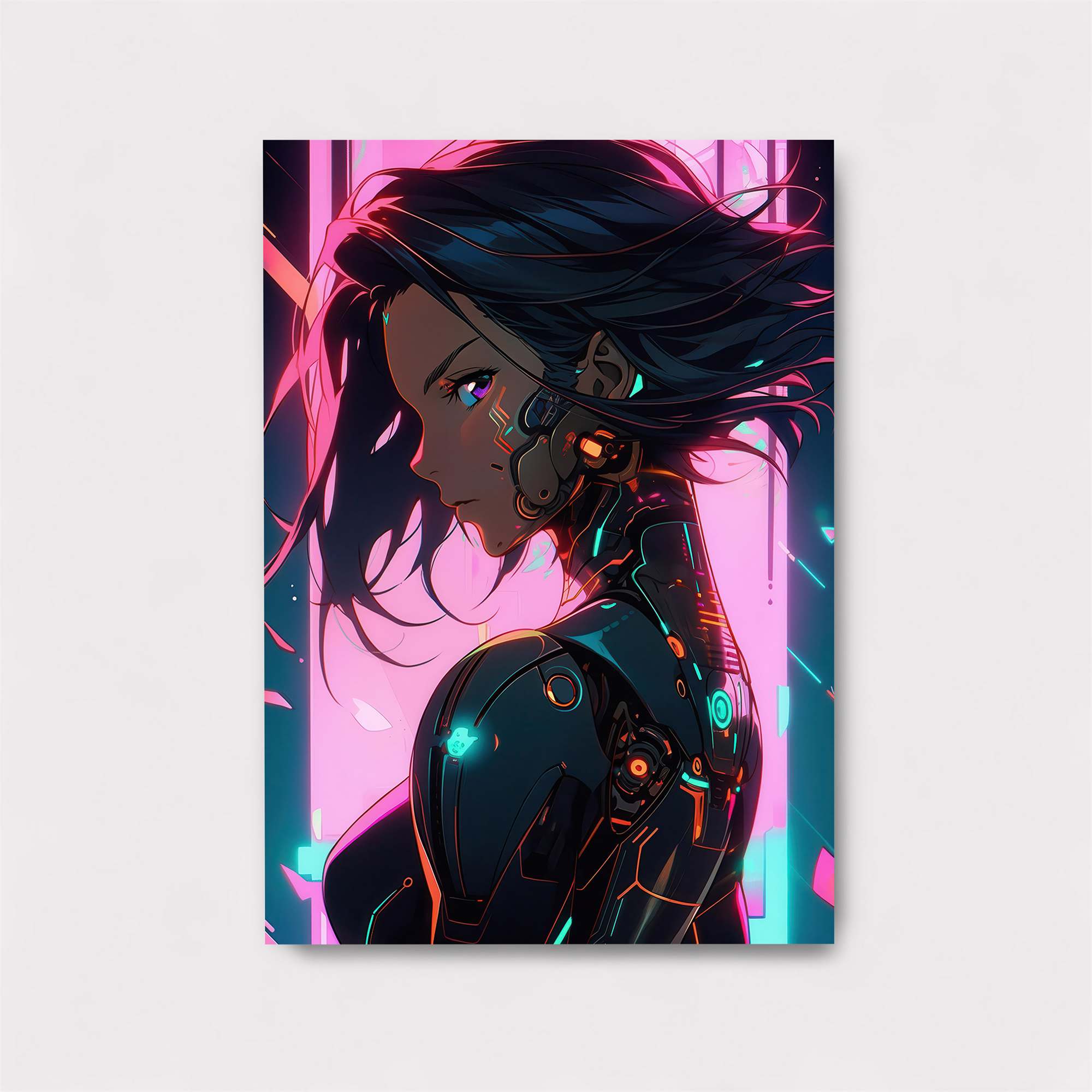 Cyber Serenity Safe Wall Magnetic / M