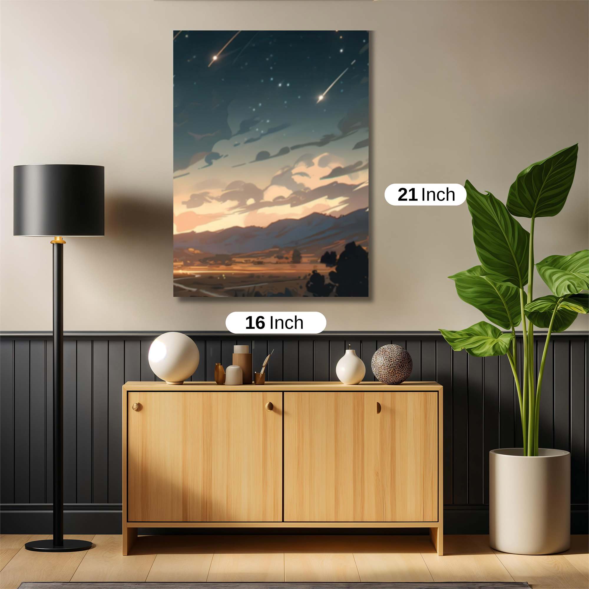 Meteor Serenity Safe Wall Magnetic / M