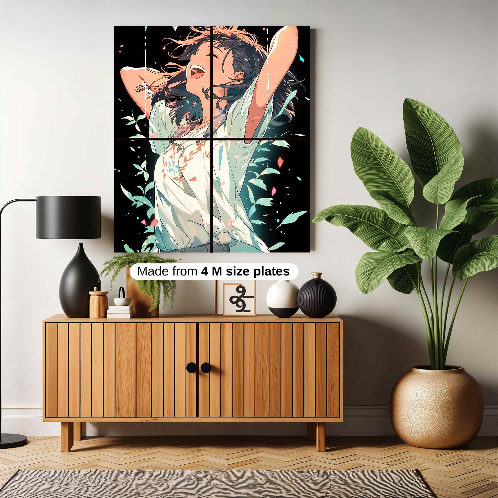 Joyful Bloom Safe Wall Magnetic / M