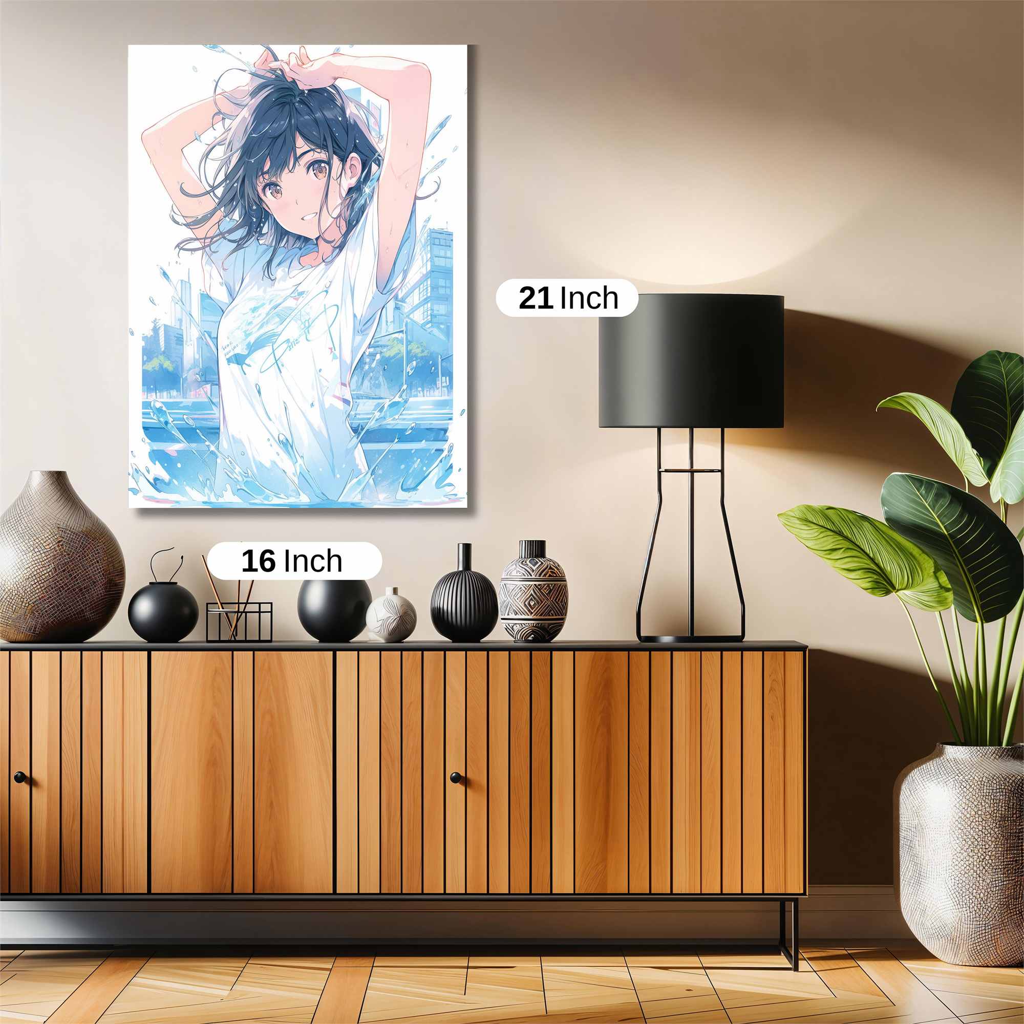 Splash Serenity Safe Wall Magnetic / M