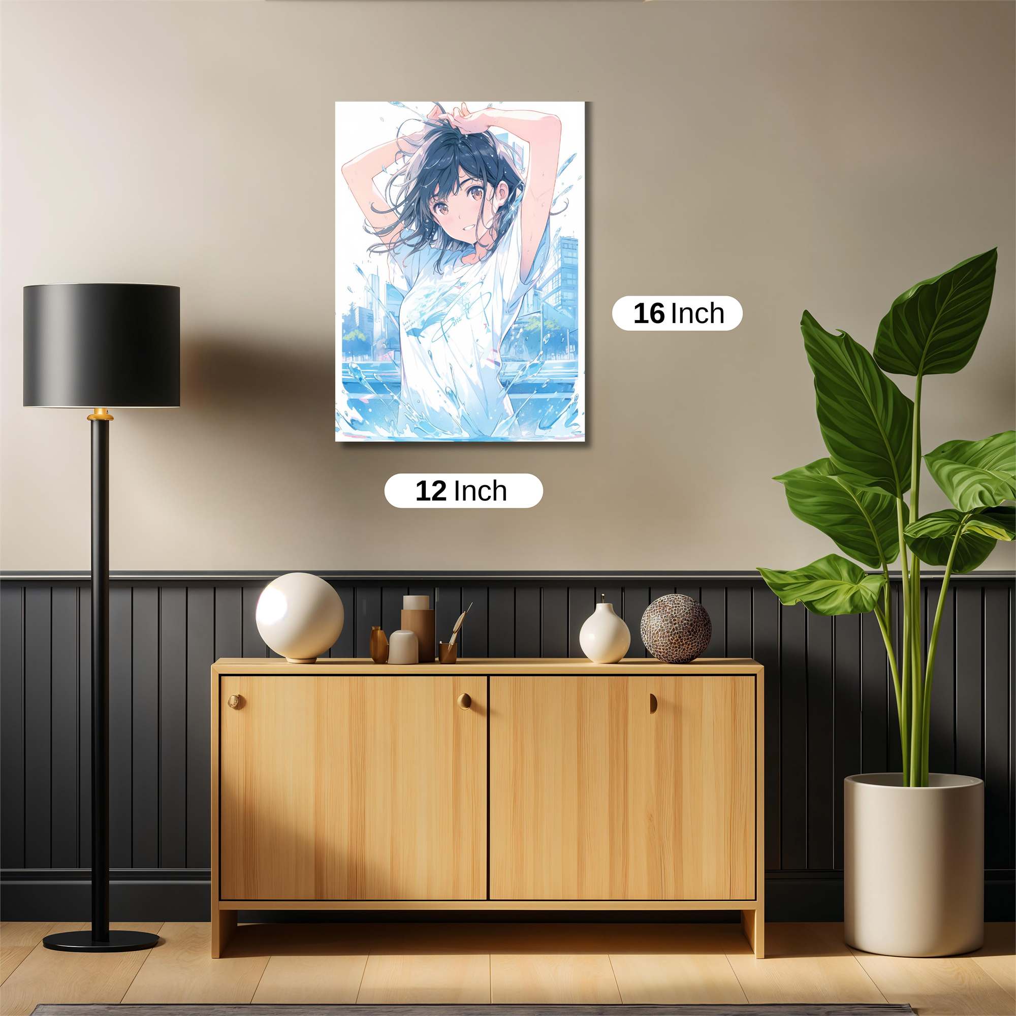 Splash Serenity Safe Wall Magnetic / M