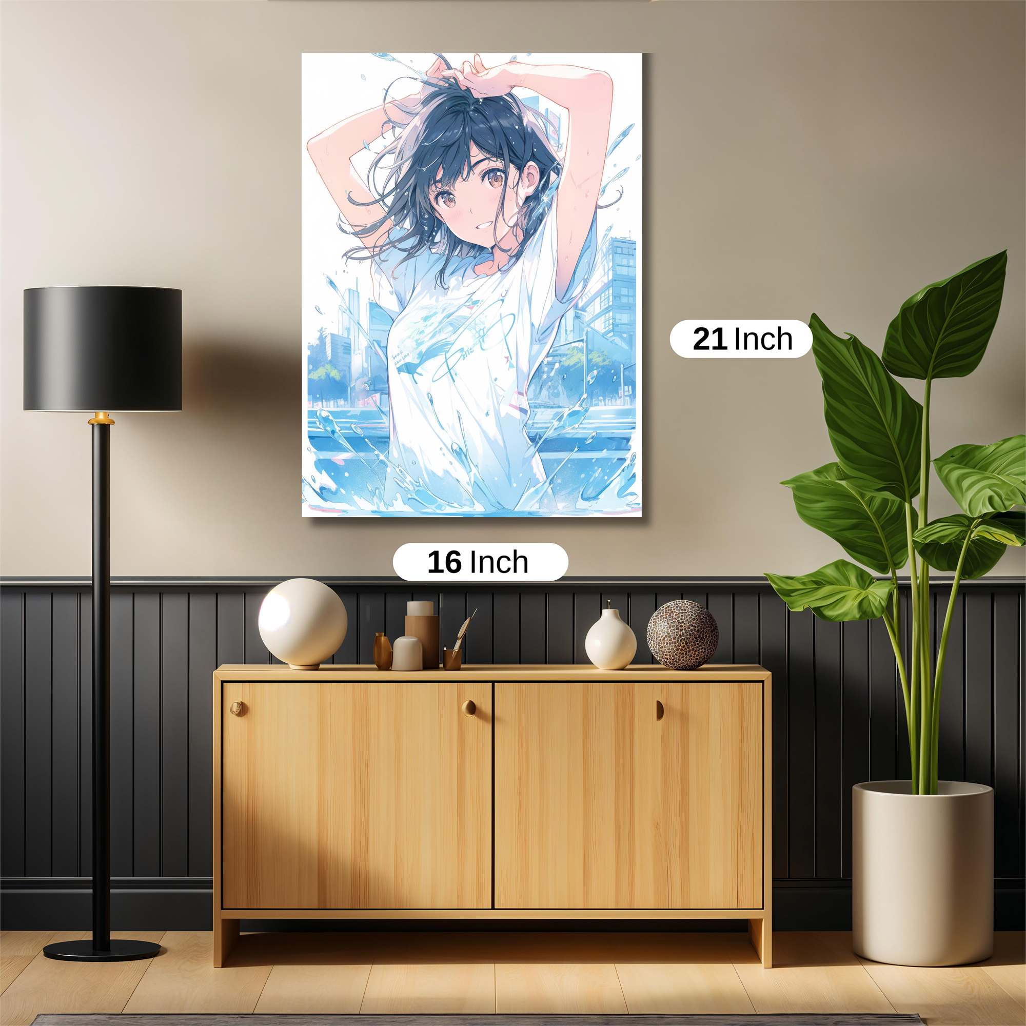 Splash Serenity Safe Wall Magnetic / M