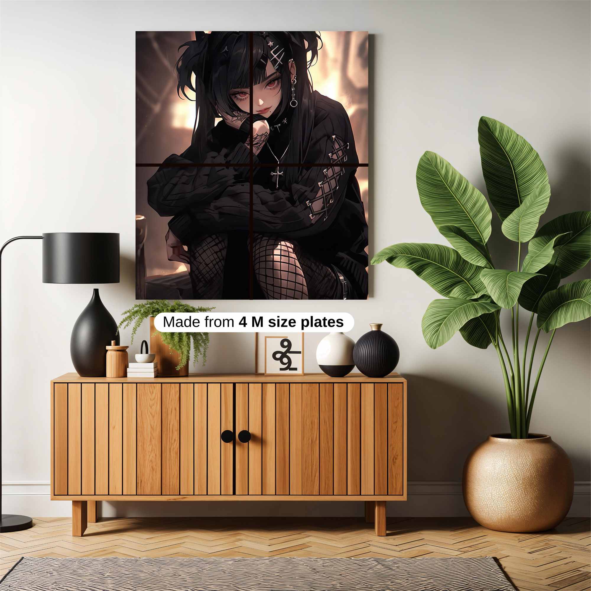 Gothic Whimsy Safe Wall Magnetic / M